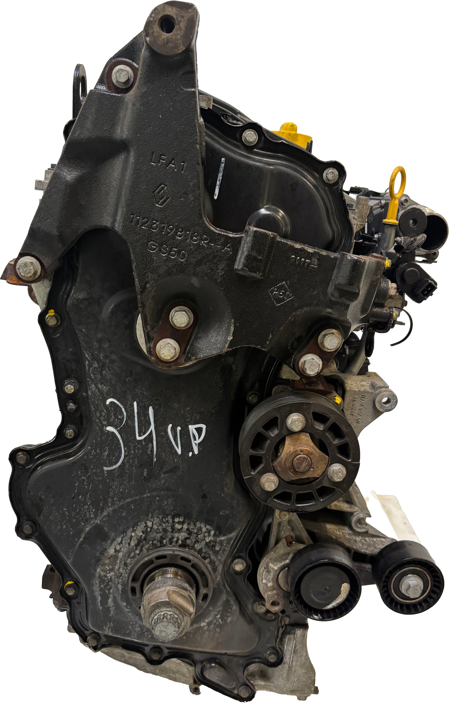 Moteur Pour Nissan Qashqai II 1,6 dCi R9M410 R9M 1010201Q0F d'occasion - Moteur Auto Usagé