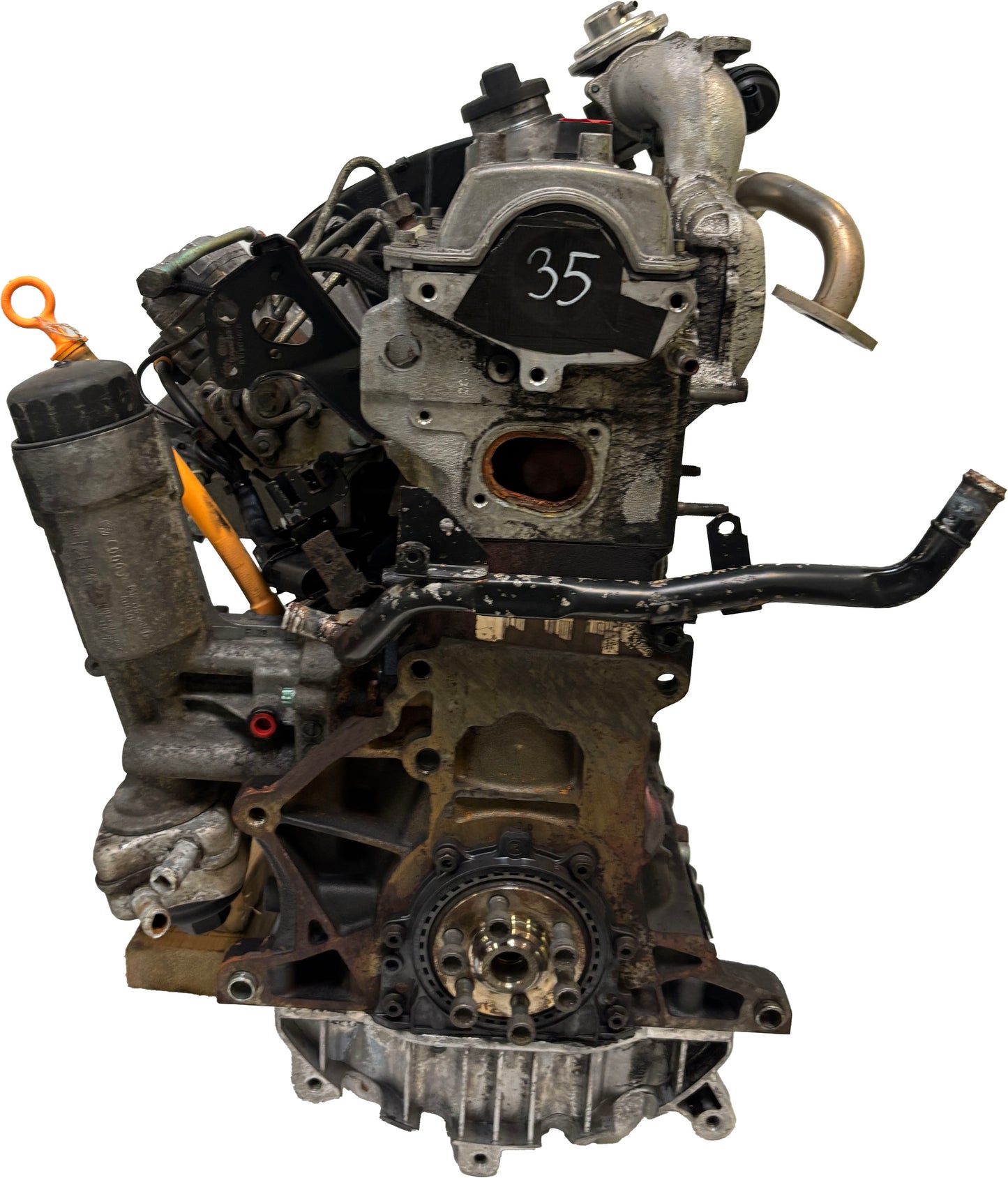 Moteur Pour Seat Audi Skoda VW A3 Leon Octavia Bora 1,9 TDI ALH 038100090DX d'occasion - Moteur Auto Usagé