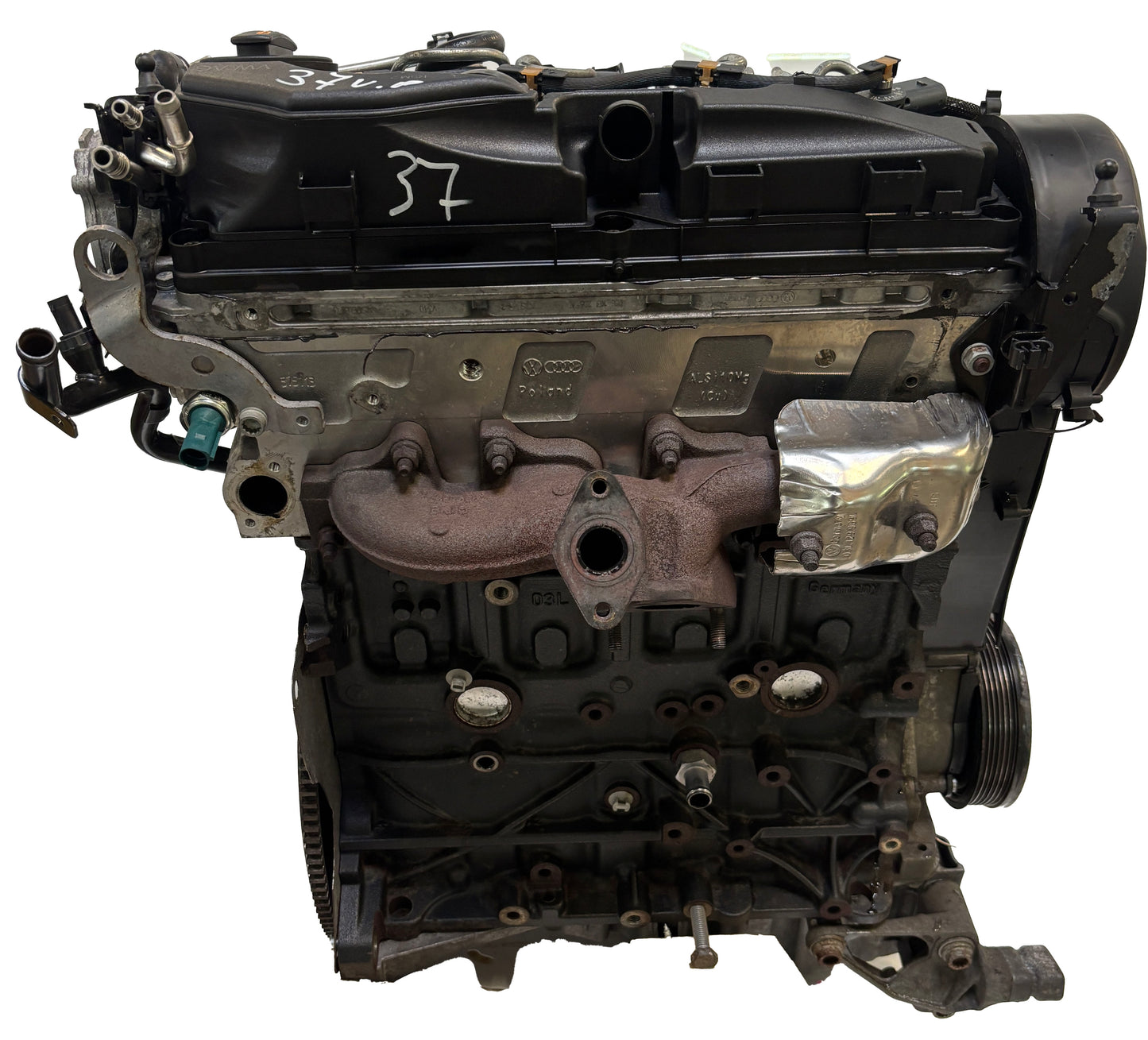 Moteur Pour Audi A4 B8 A5 Q5 2,0 TDI CJCB CJB 03L100031C d'occasion - Moteur Auto Usagé