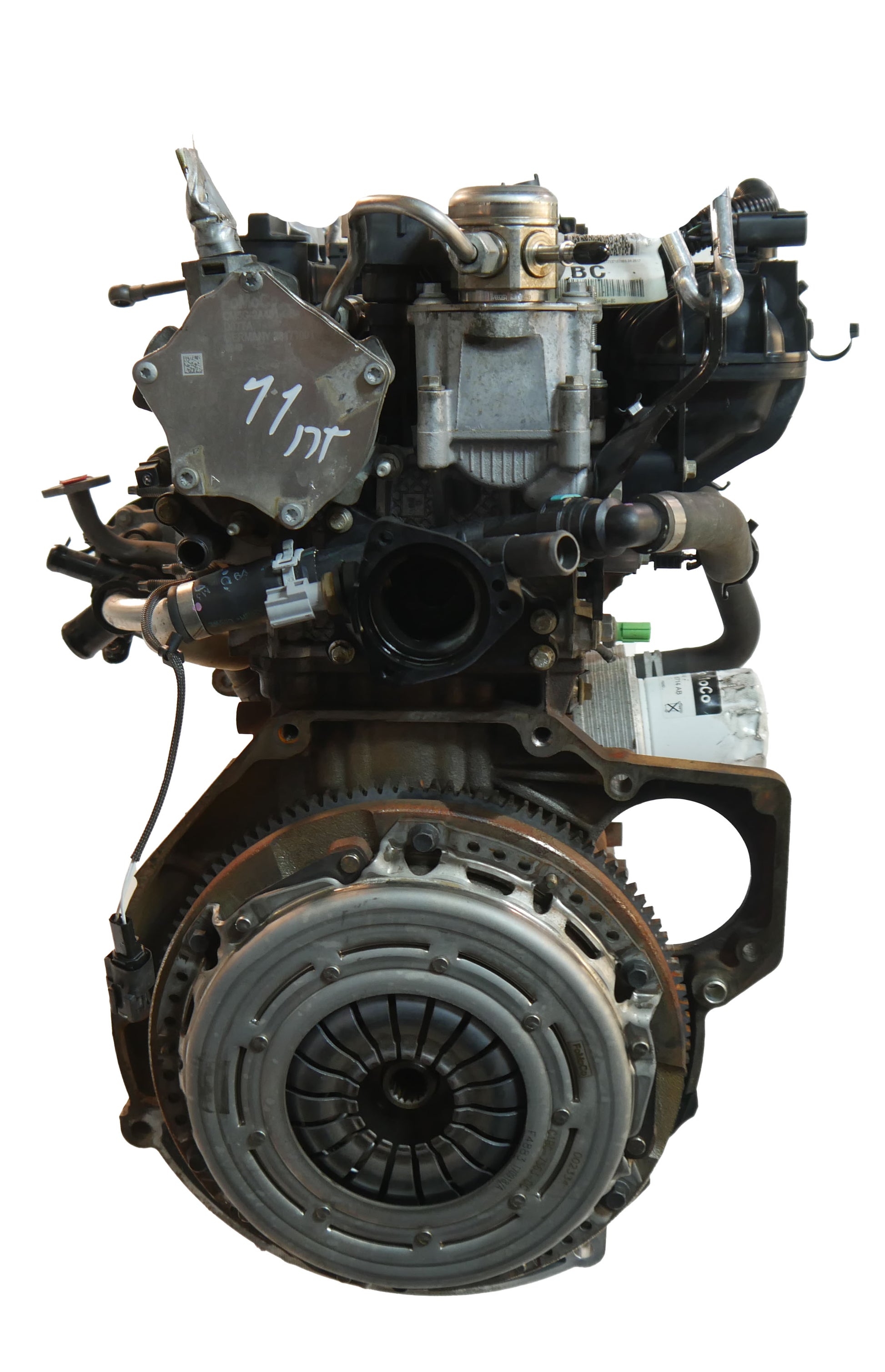 Moteur Ford Fiesta Mk7 1,0 EcoBoost M1JM C1BG-6006-JB d'occasion - Moteur Auto Usagé