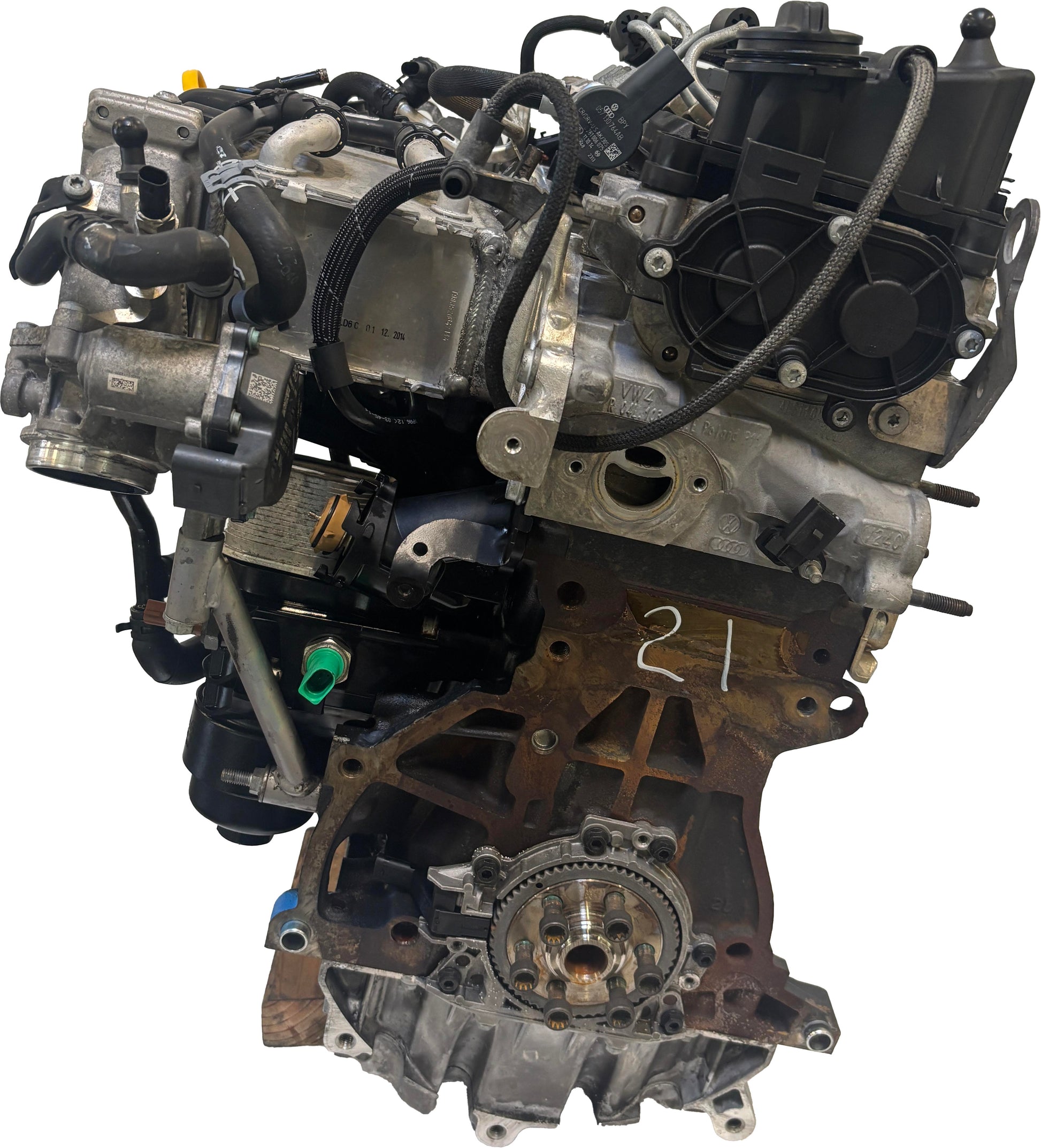 Moteur Pour VW Seat Skoda Golf VII Leon Octavia III 2,0 TDI CKFC CKF 04L100033J d'occasion - Moteur Auto Usagé