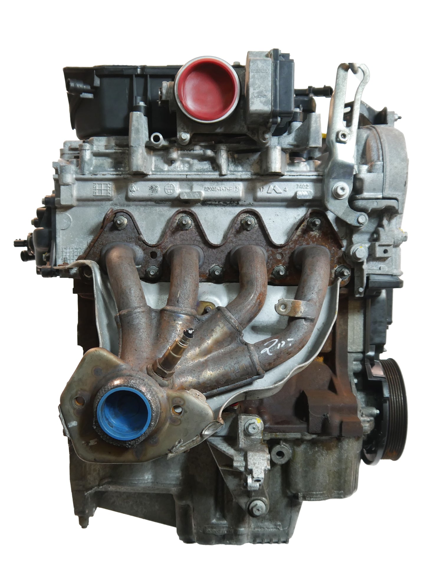 Moteur Renault Kangoo 1,6 K4M834 K4M 8201092554 8201285869 d'occasion - Moteur Auto Usagé