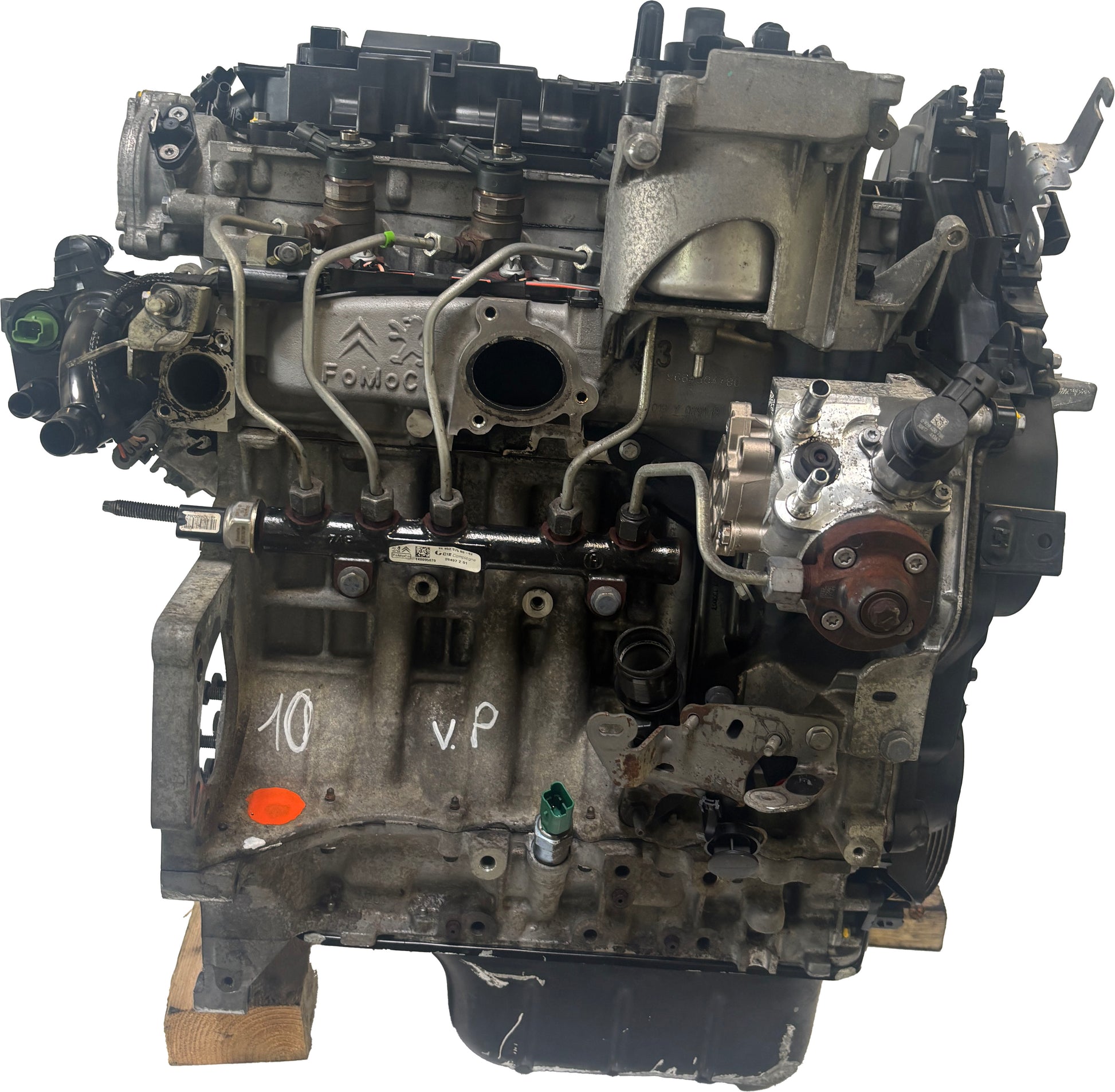 Moteur Pour Dacia Duster 1,5 dCi K9K666 K9K 100010968R d'occasion - Moteur Auto Usagé