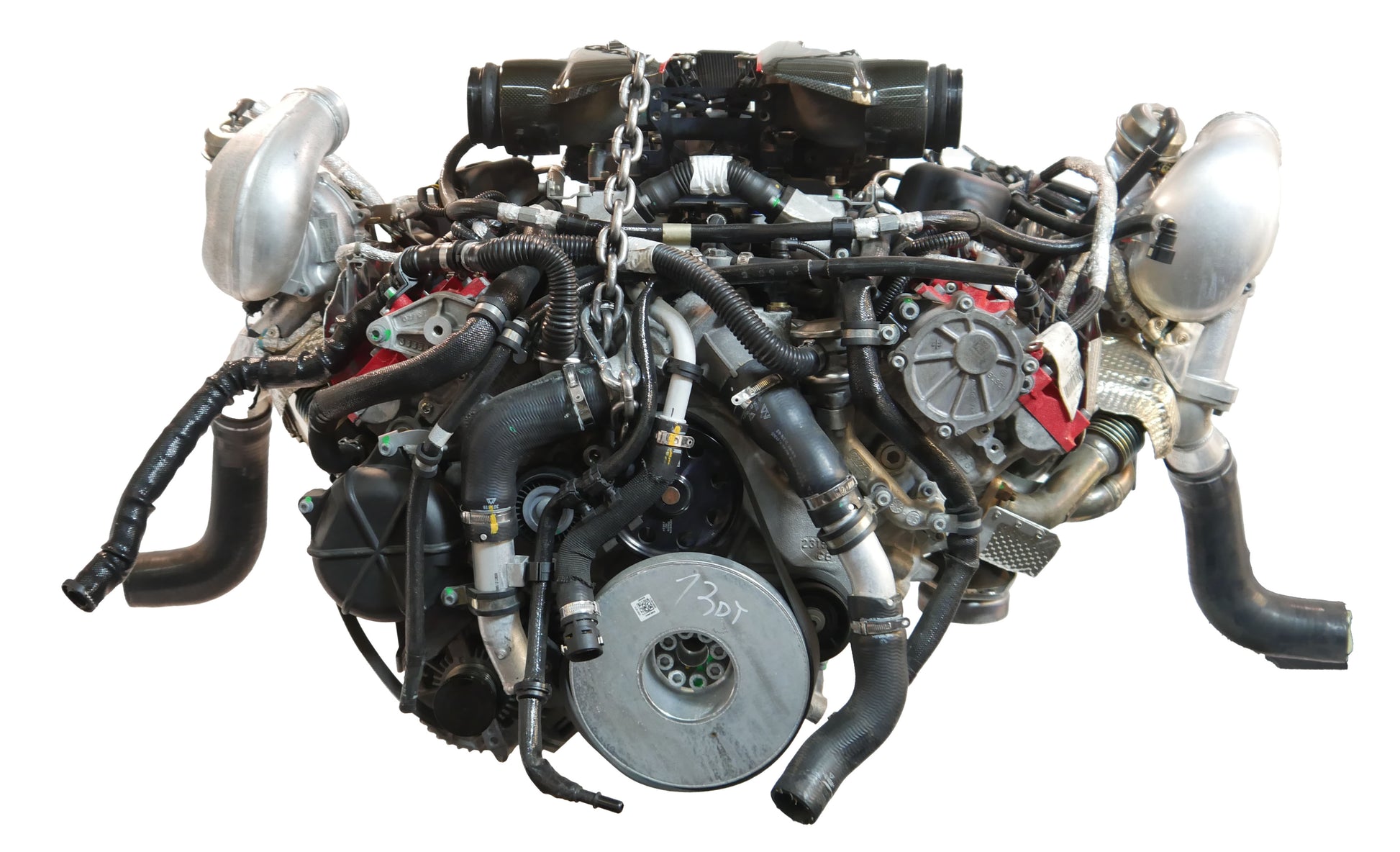 Moteur Ferrari 488 Spider 3,9 Pista V8 F154CD F154 2.700km d'occasion - Moteur Auto Usagé