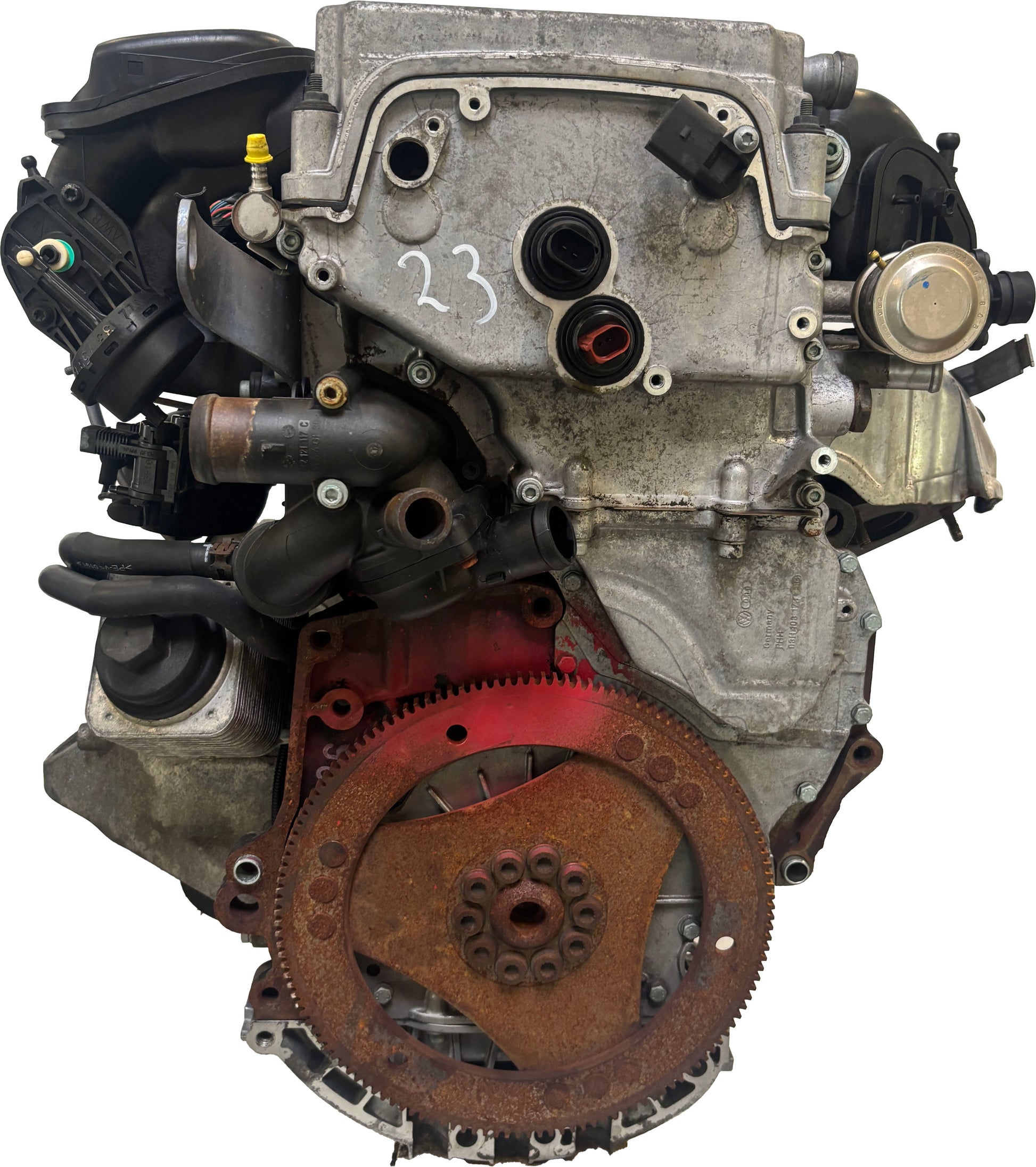 Moteur Pour Porsche Cayenne 9PA 3,2 essence M02.2Y AZZ BFD BAA 95510001100 d'occasion - Moteur Auto Usagé