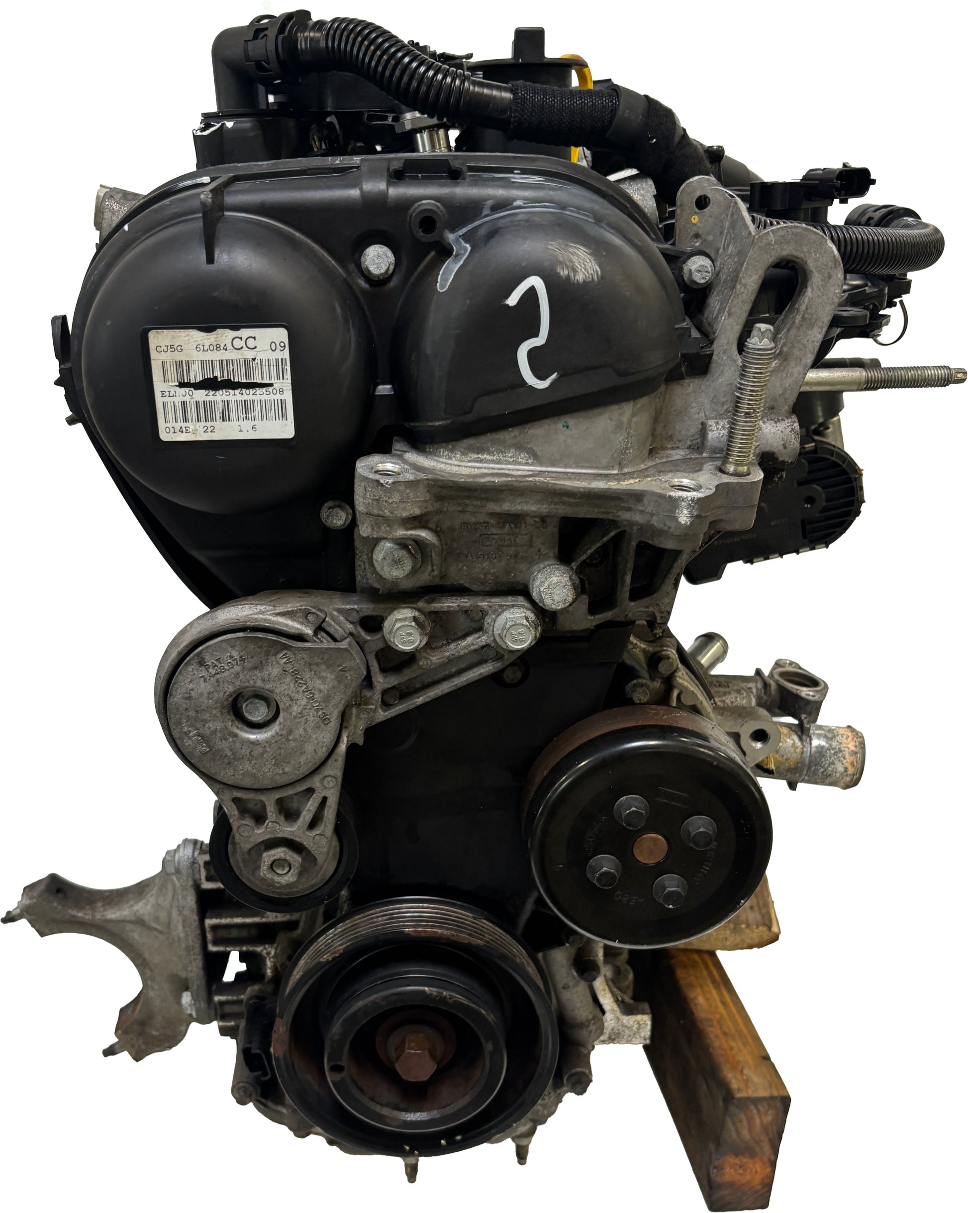 Moteur d'occasion Ford Escape II 1.6L – 16HD0Z-JQDA-JQDB-JTMA/CJ5Z-6007-F – 2014