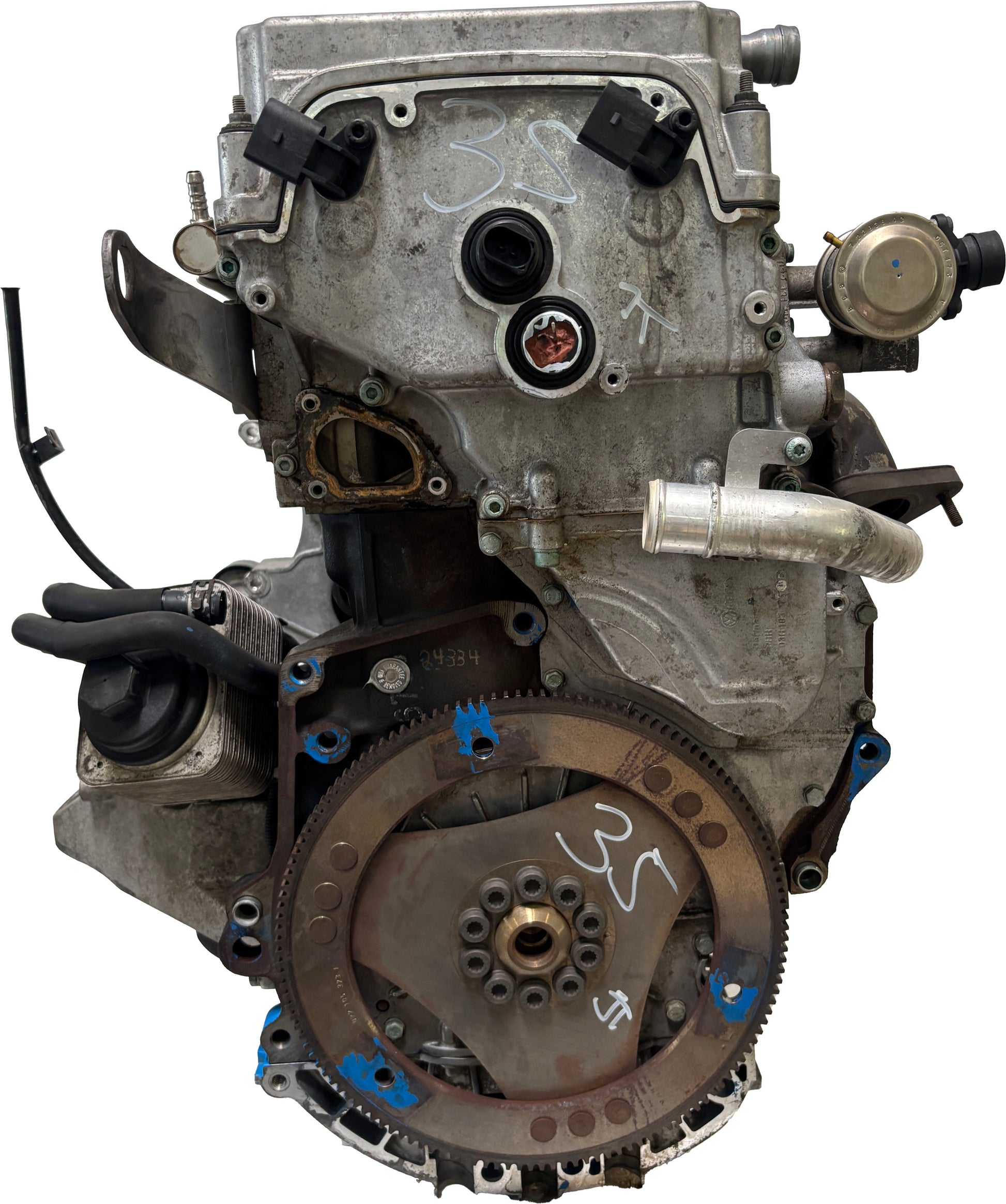 Moteur Pour Porsche Cayenne 9PA 3,2 essence M02.2Y 02.2Y AZZ BFD BAA 95510001100 d'occasion - Moteur Auto Usagé