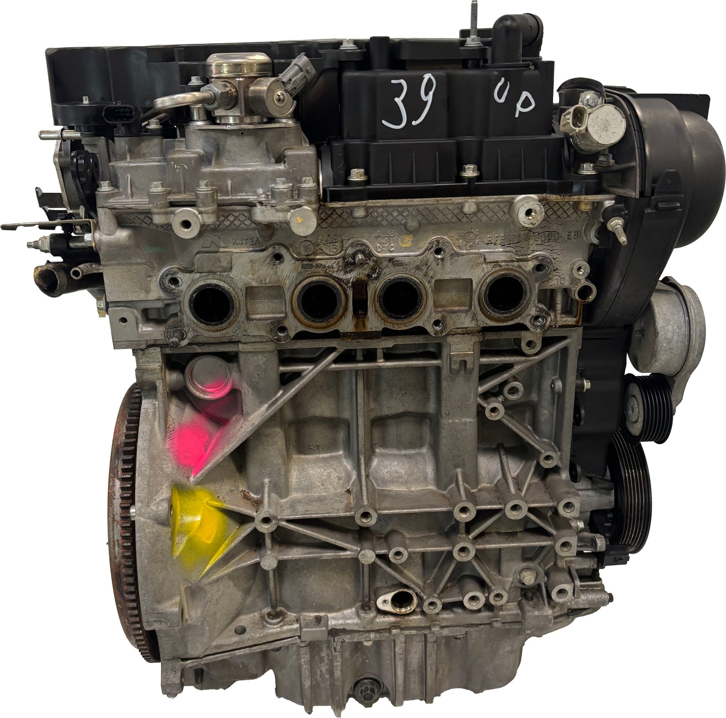 Moteur Pour Ford Escape II DM2 1,6 Essence 16H0Z JQDA JQDB JTMA CJ5Z-6007-F d'occasion - Moteur Auto Usagé