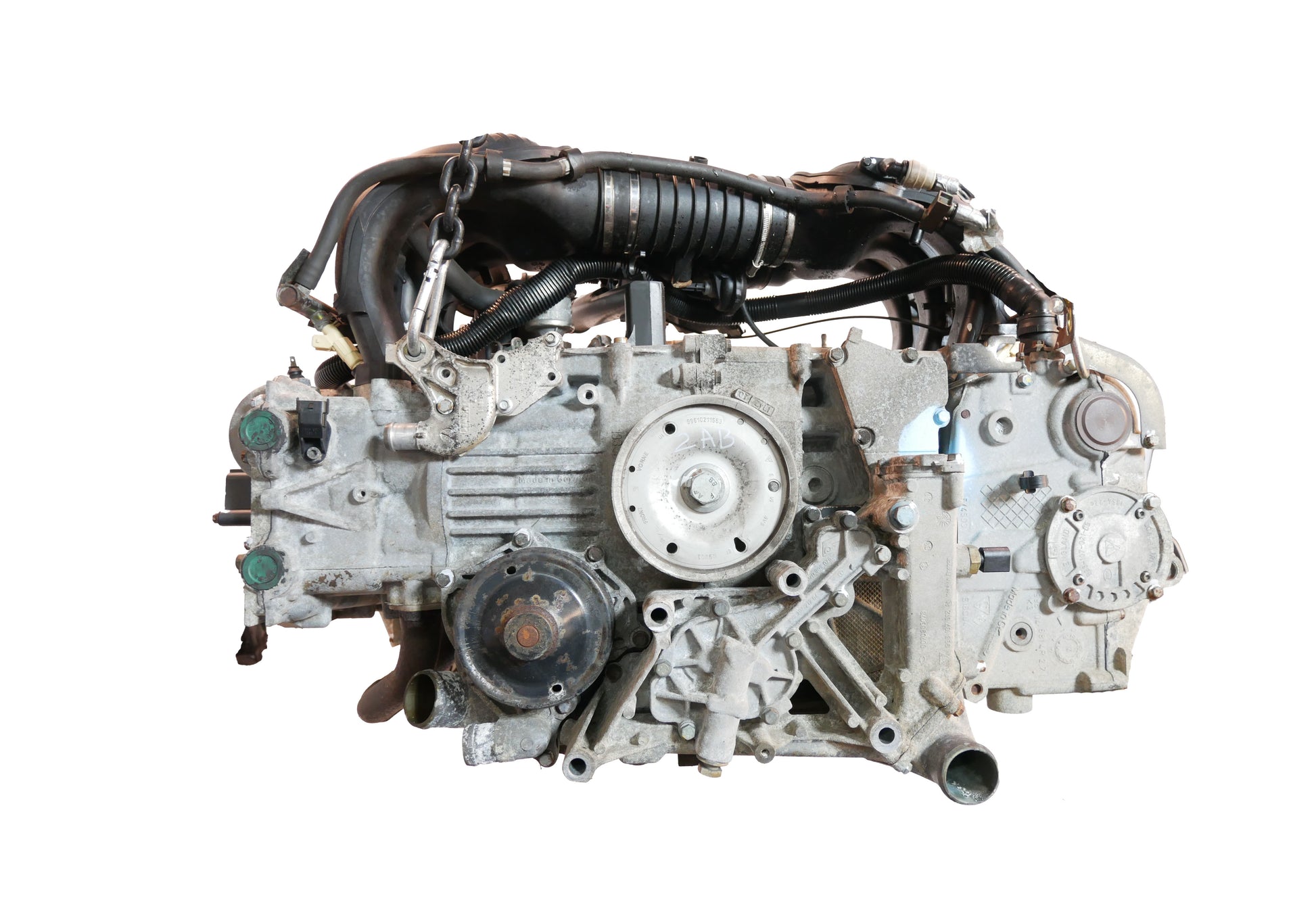 Moteur Porsche Boxster 986 2,7 V6 M96.23 M96 96.23 98610092300 d'occasion - Moteur Auto Usagé