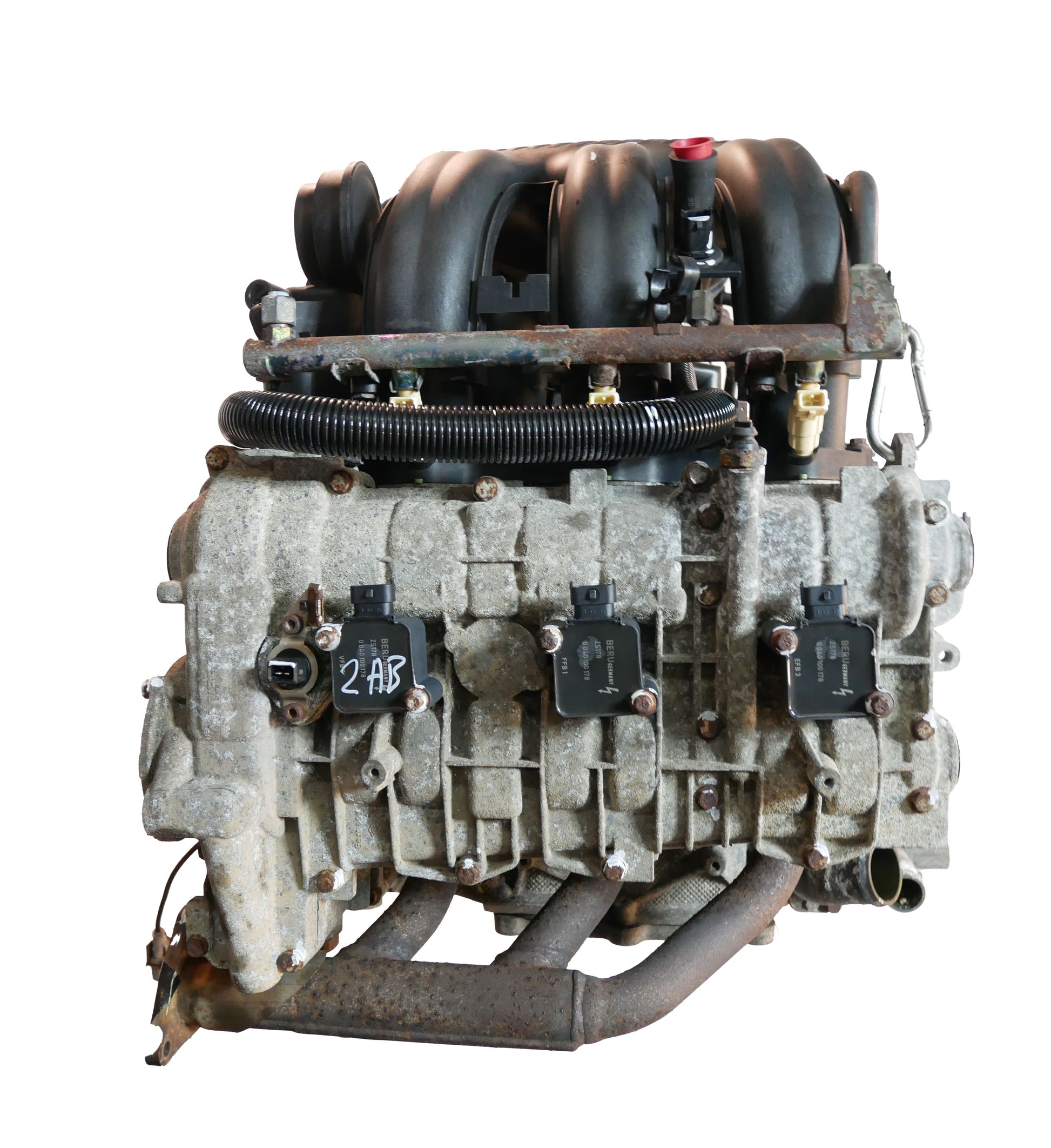 Moteur Porsche Boxster 986 2,7 V6 M96.23 M96 96.23 98610092300 d'occasion - Moteur Auto Usagé