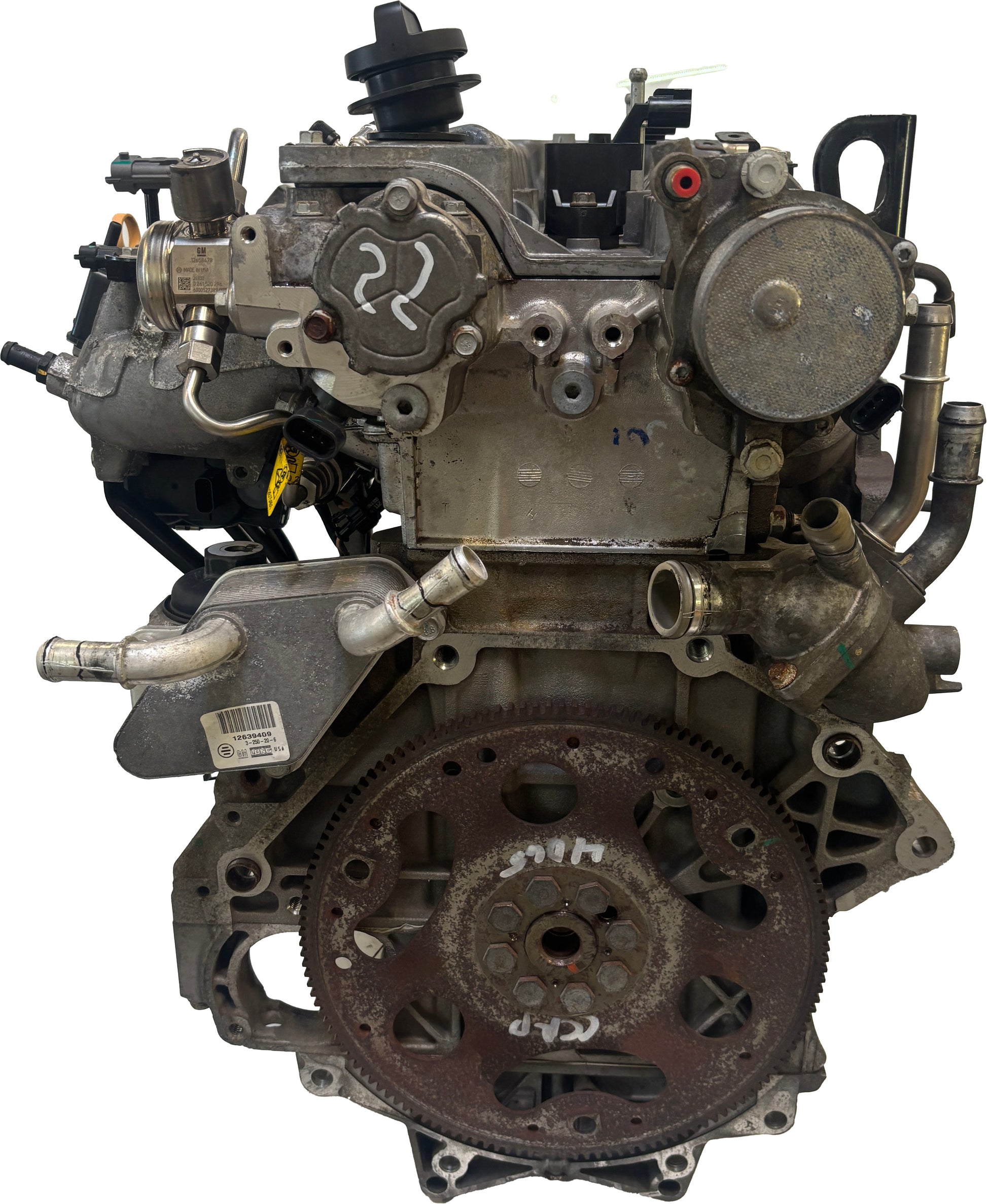 Moteur Opel Saab Insignia 9-3 93 2,0 Turbo LHU A20NHT 12645442 d'occasion - Moteur Auto Usagé