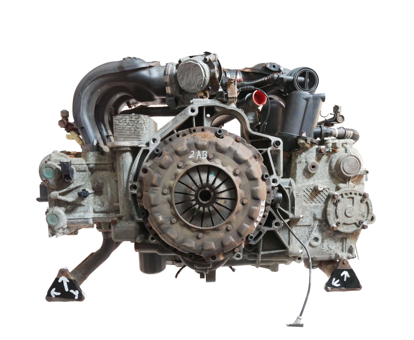 Moteur Porsche Boxster 986 2,7 V6 M96.23 M96 96.23 98610092300 d'occasion - Moteur Auto Usagé