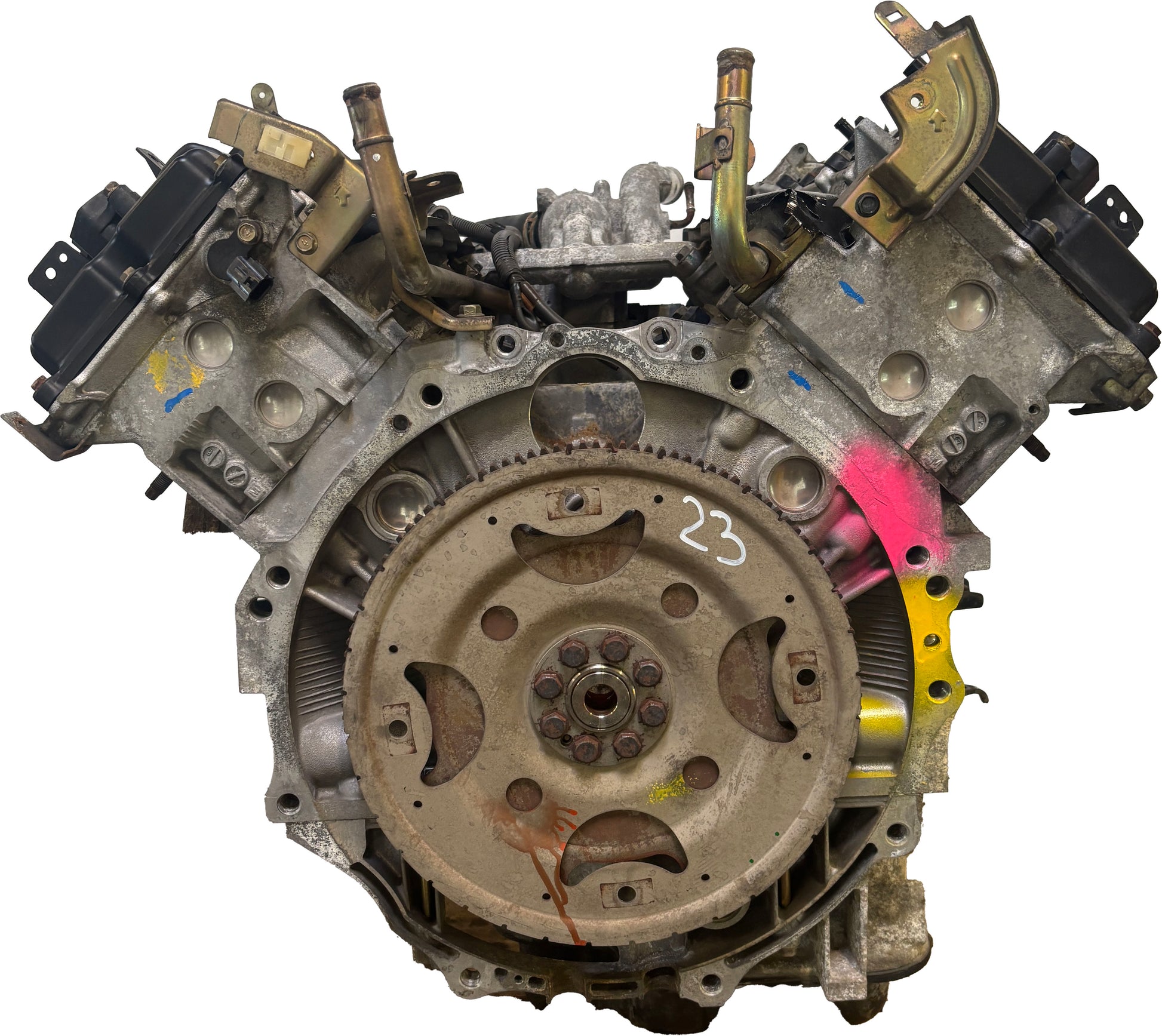 Moteur Nissan Titan A60 Armada 5,6 V8 VK56-DE VK56DE VK56 10102ZH0A0 d'occasion - Moteur Auto Usagé