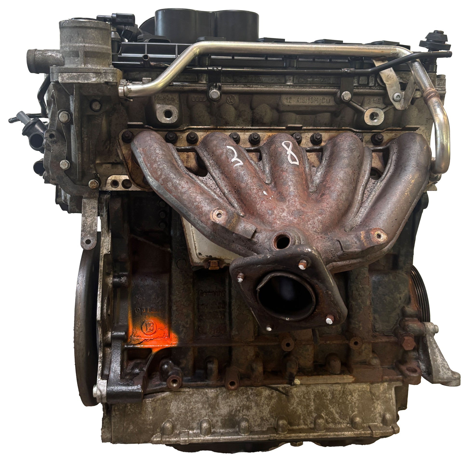 Moteur VW Beetle Golf Jetta Passat 2,5 CBUA CBU 07K100031M d'occasion - Moteur Auto Usagé