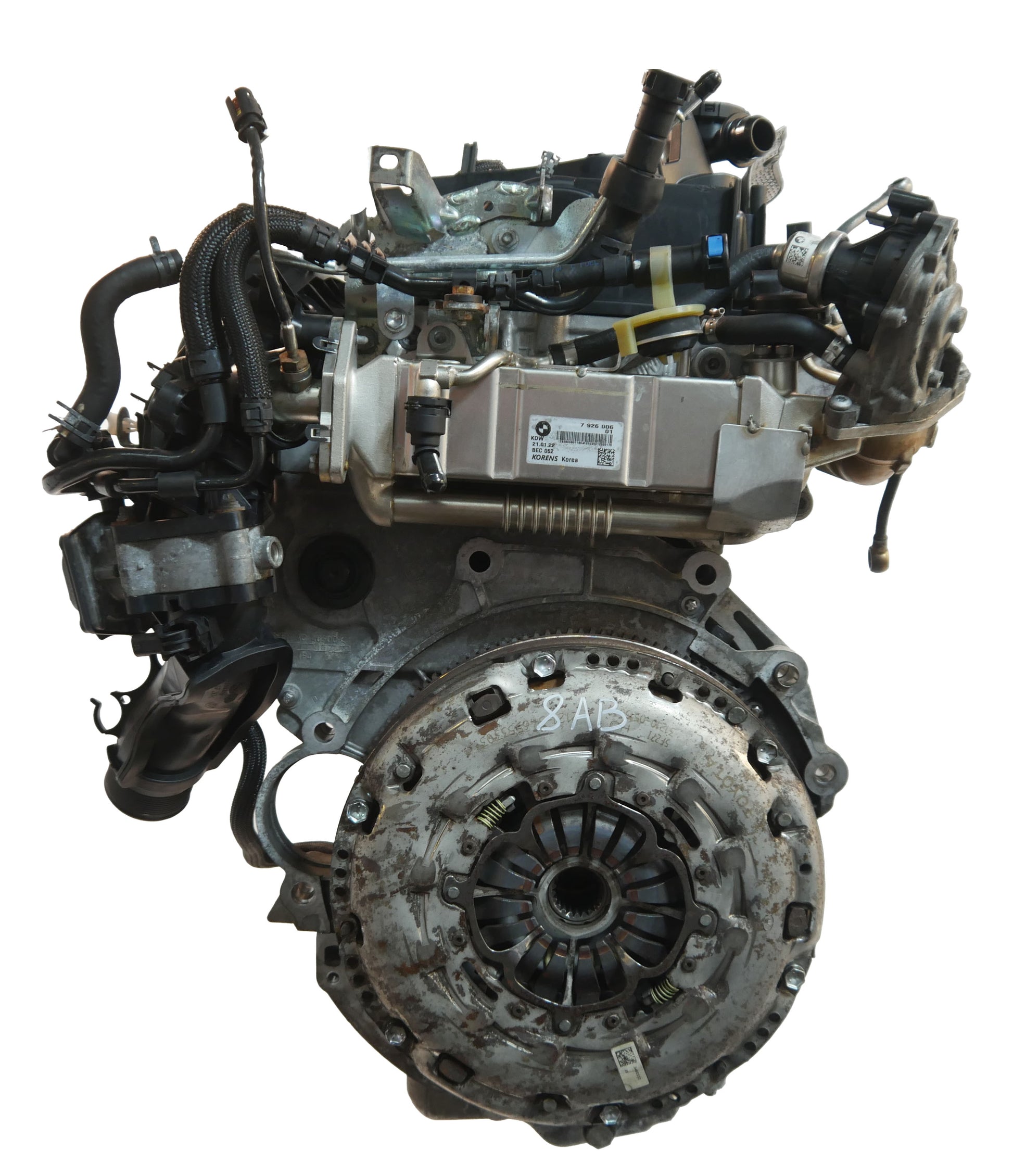 Moteur Toyota BMW Auris Verso 1,6 D4-D 1WW N47C16A N47 19000WA020 d'occasion - Moteur Auto Usagé