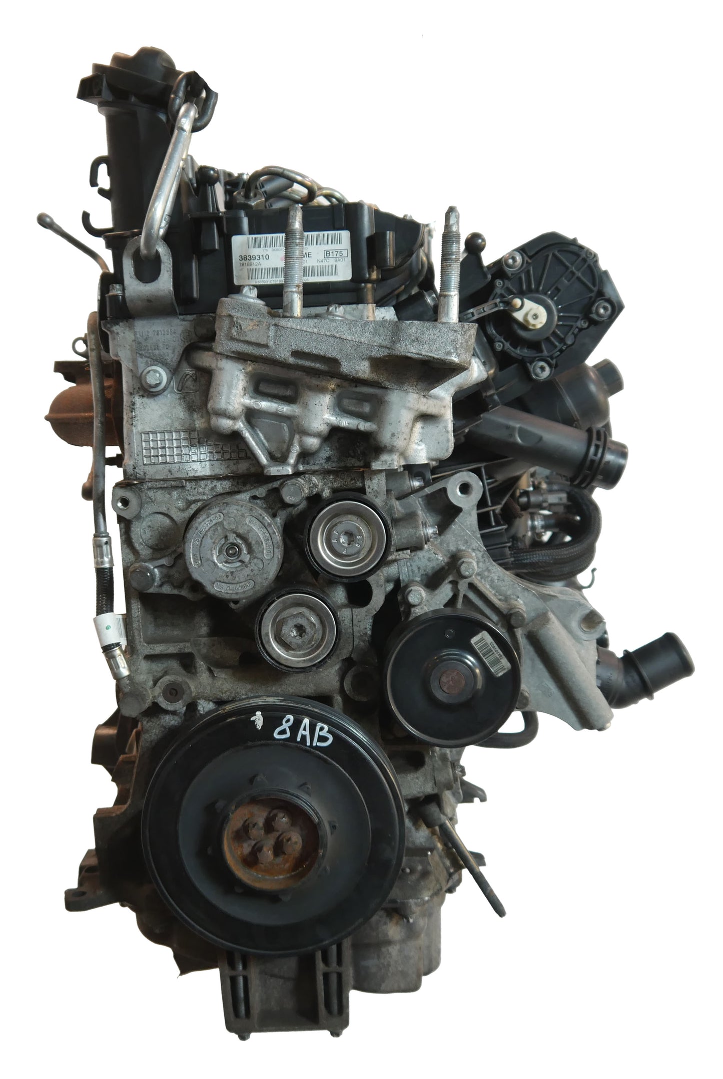 Moteur Toyota BMW Auris Verso 1,6 D4-D 1WW N47C16A N47 19000WA020 d'occasion - Moteur Auto Usagé