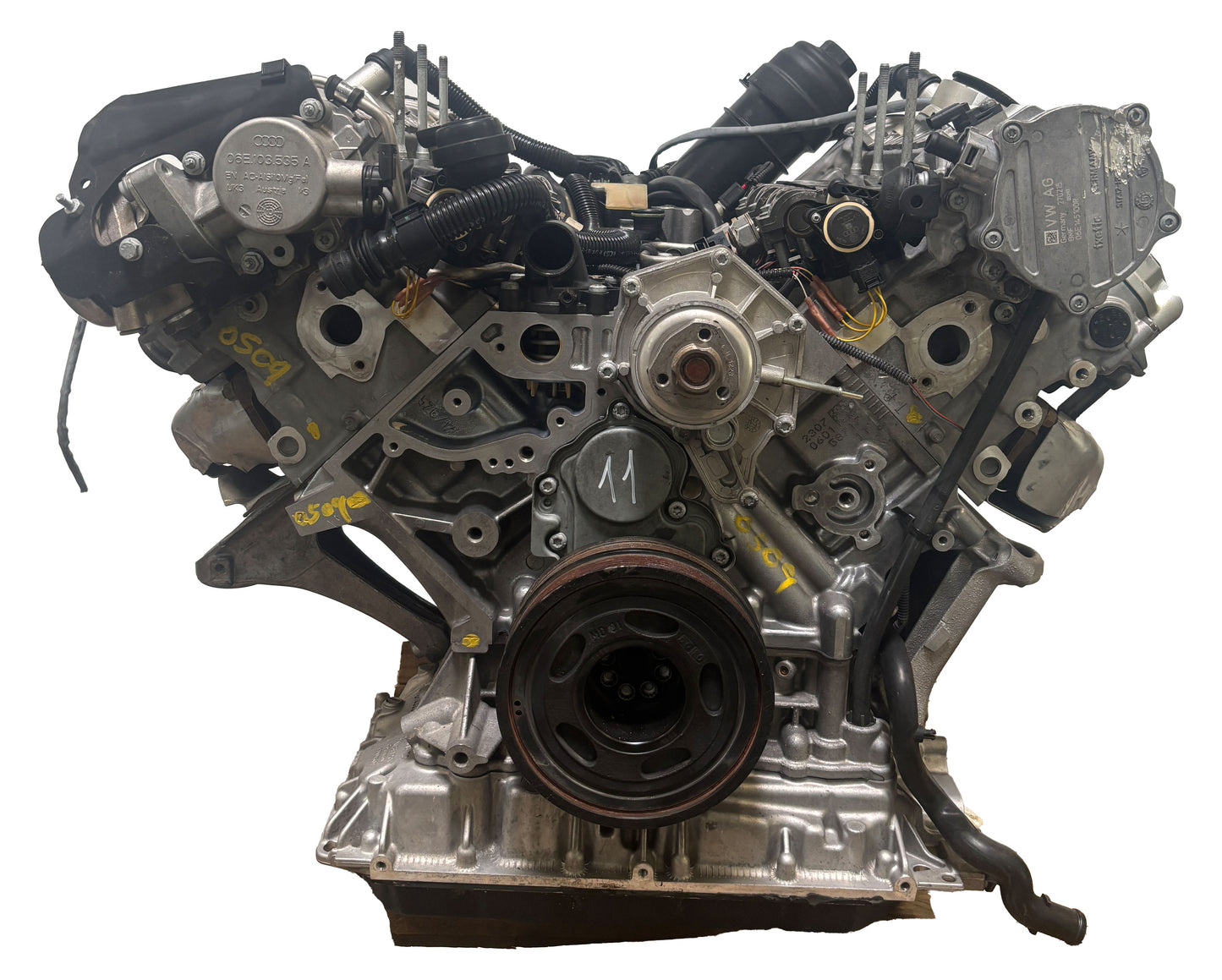 Moteur Porsche VW Cayenne Panamera Touareg 3,0 Hybride CFGA CFG MCG.FA CG.FA d'occasion - Moteur Auto Usagé