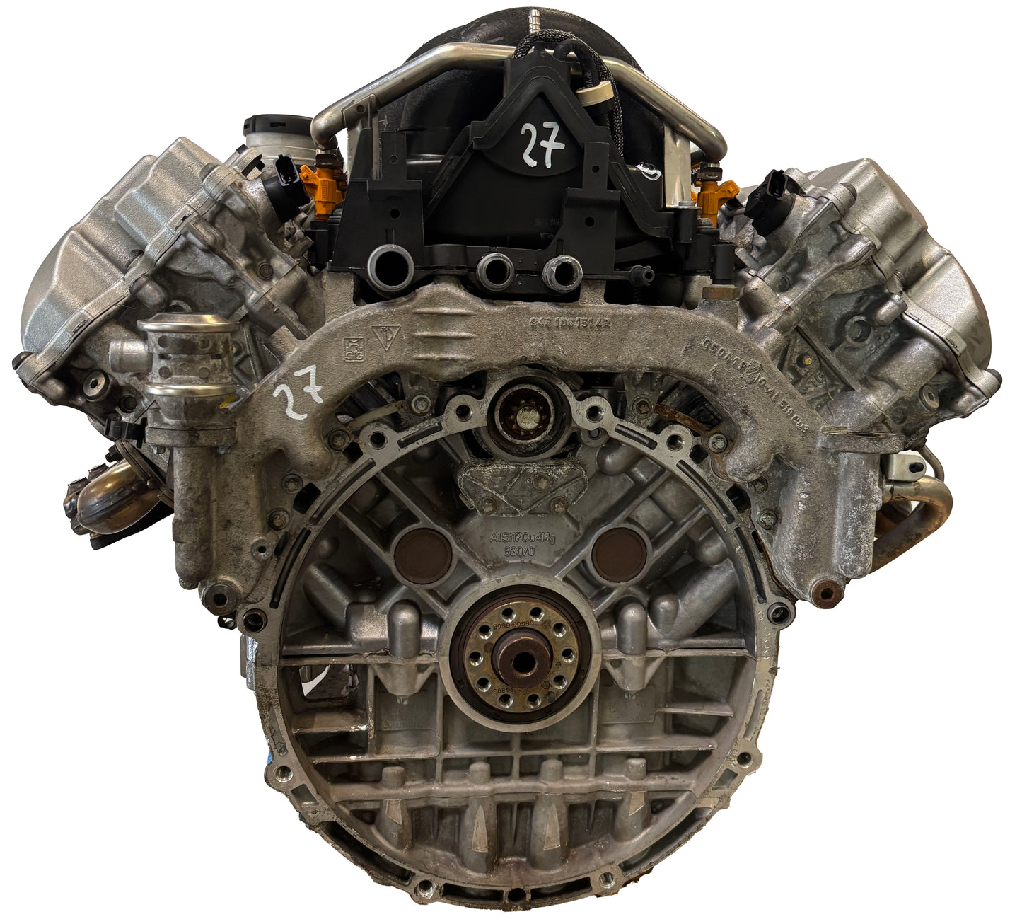 Moteur Pour Porsche Cayenne 9PA 4,5 Turbo M48.50 M48 48.50 94810095000 d'occasion - Moteur Auto Usagé
