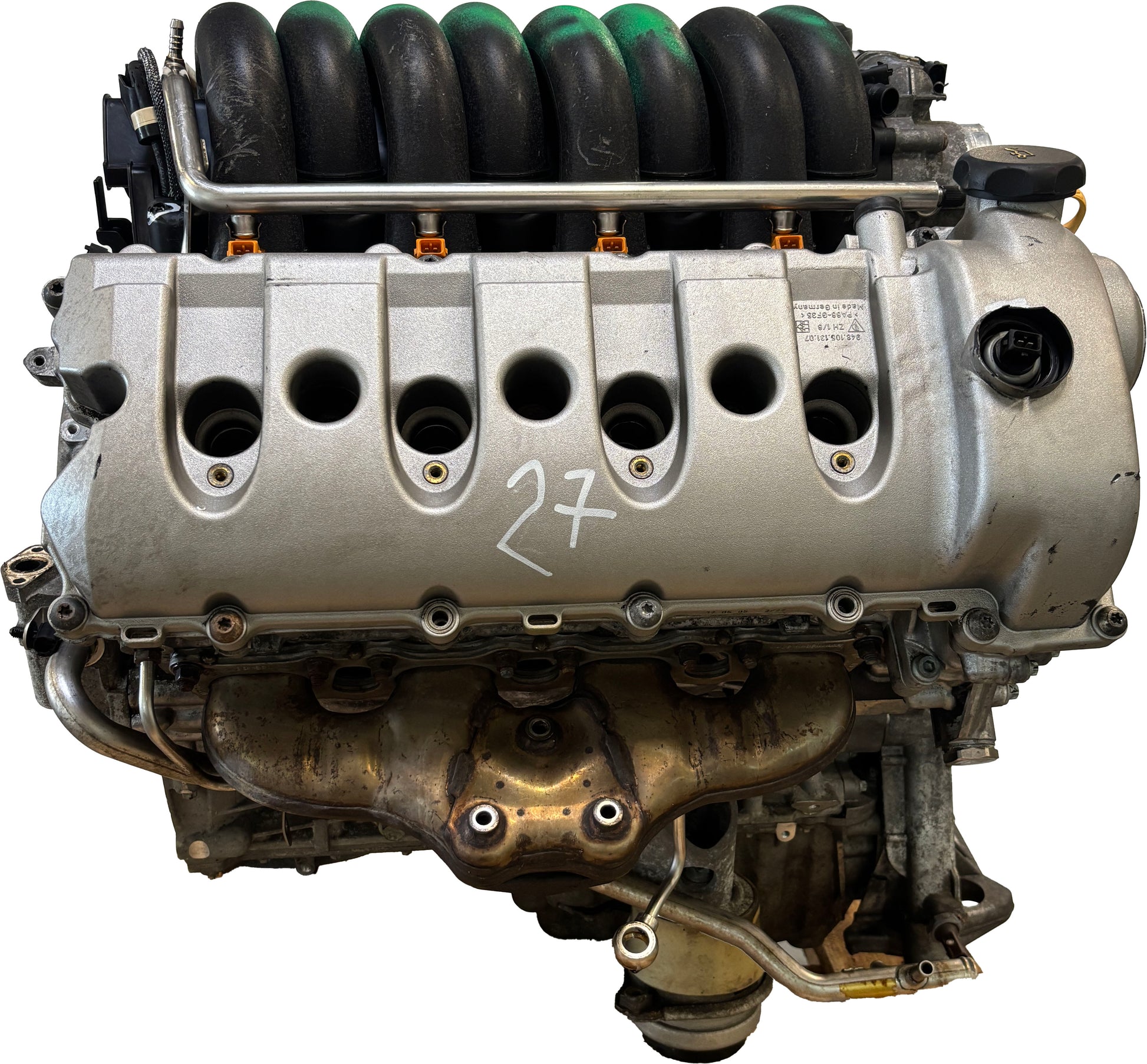 Moteur Pour Porsche Cayenne 9PA 4,5 Turbo M48.50 M48 48.50 94810095000 d'occasion - Moteur Auto Usagé