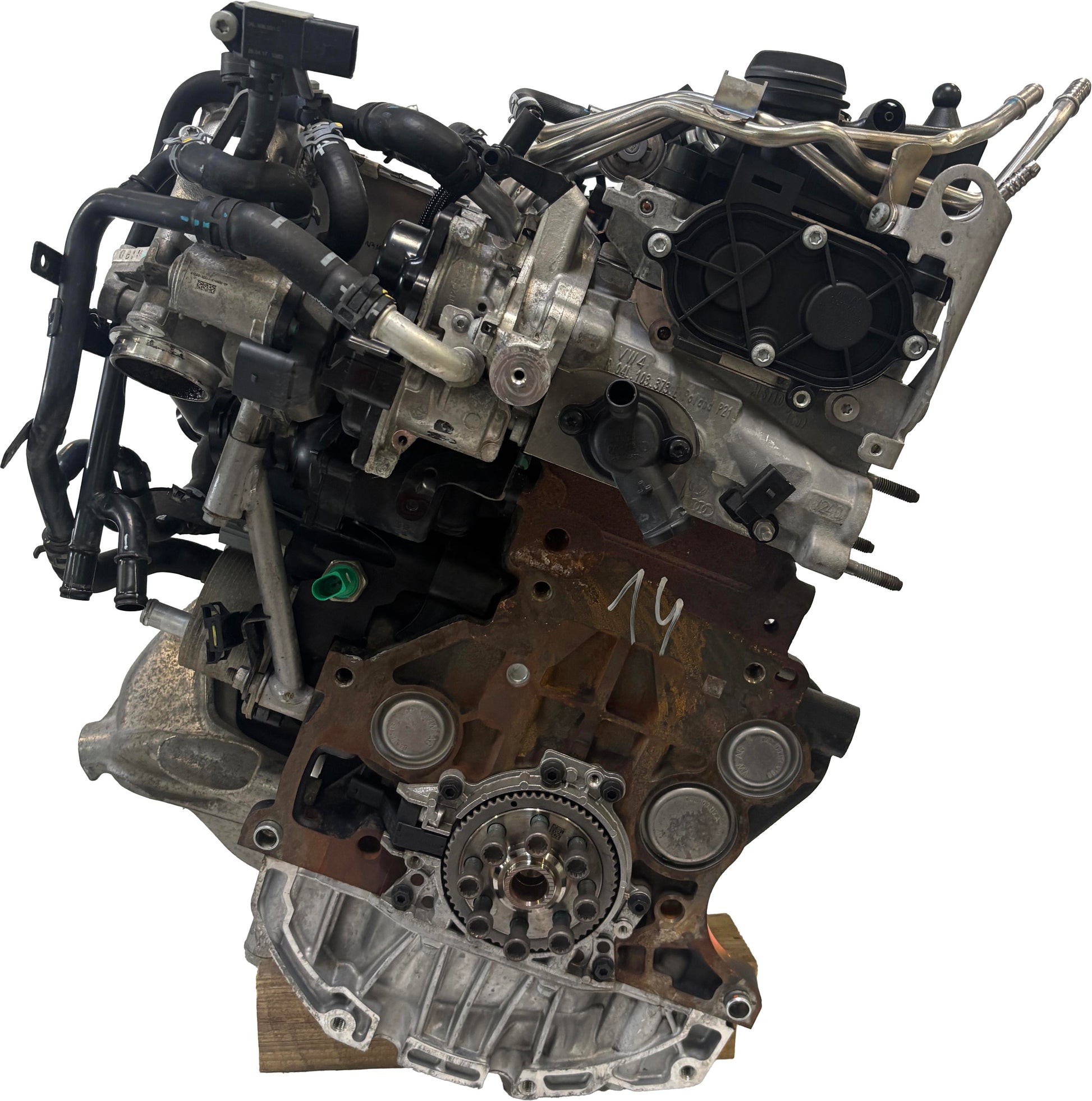 Moteur Pour Audi A4 A5 Q5 2,0 TDI DEUA DEU 04L100091S d'occasion - Moteur Auto Usagé