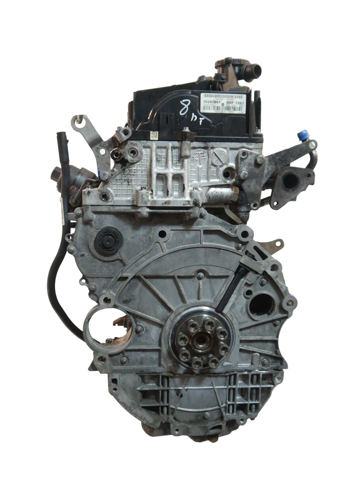 Moteur MINI R56 R57 R55 1,6 D N47C16A N47 N47C16K1 11002219947 11002219948 d'occasion - Moteur Auto Usagé