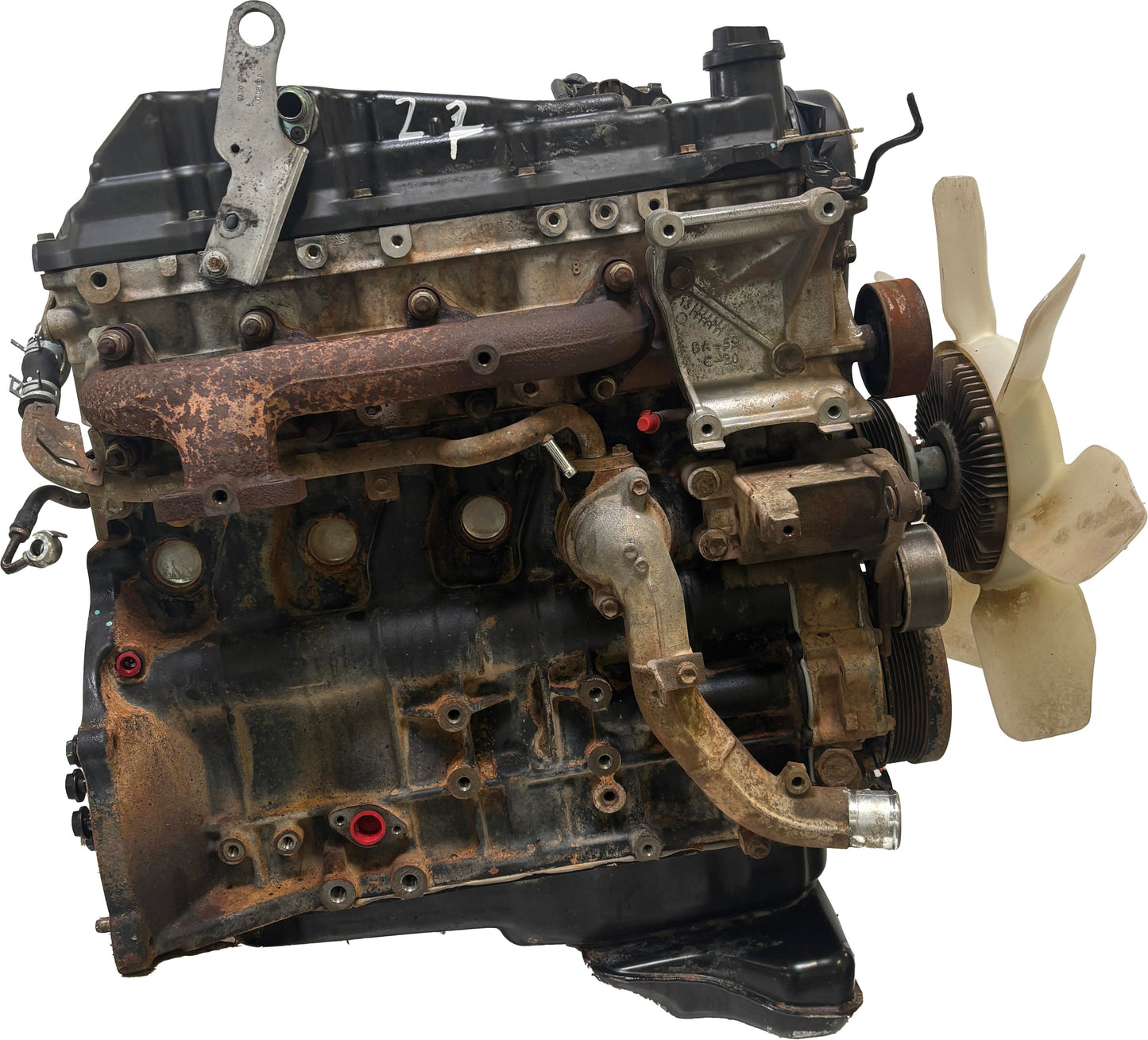 Moteur Pour Toyota Hilux VII 2,5 D-4D 2KD-FTV 2KD 1900030770 d'occasion - Moteur Auto Usagé