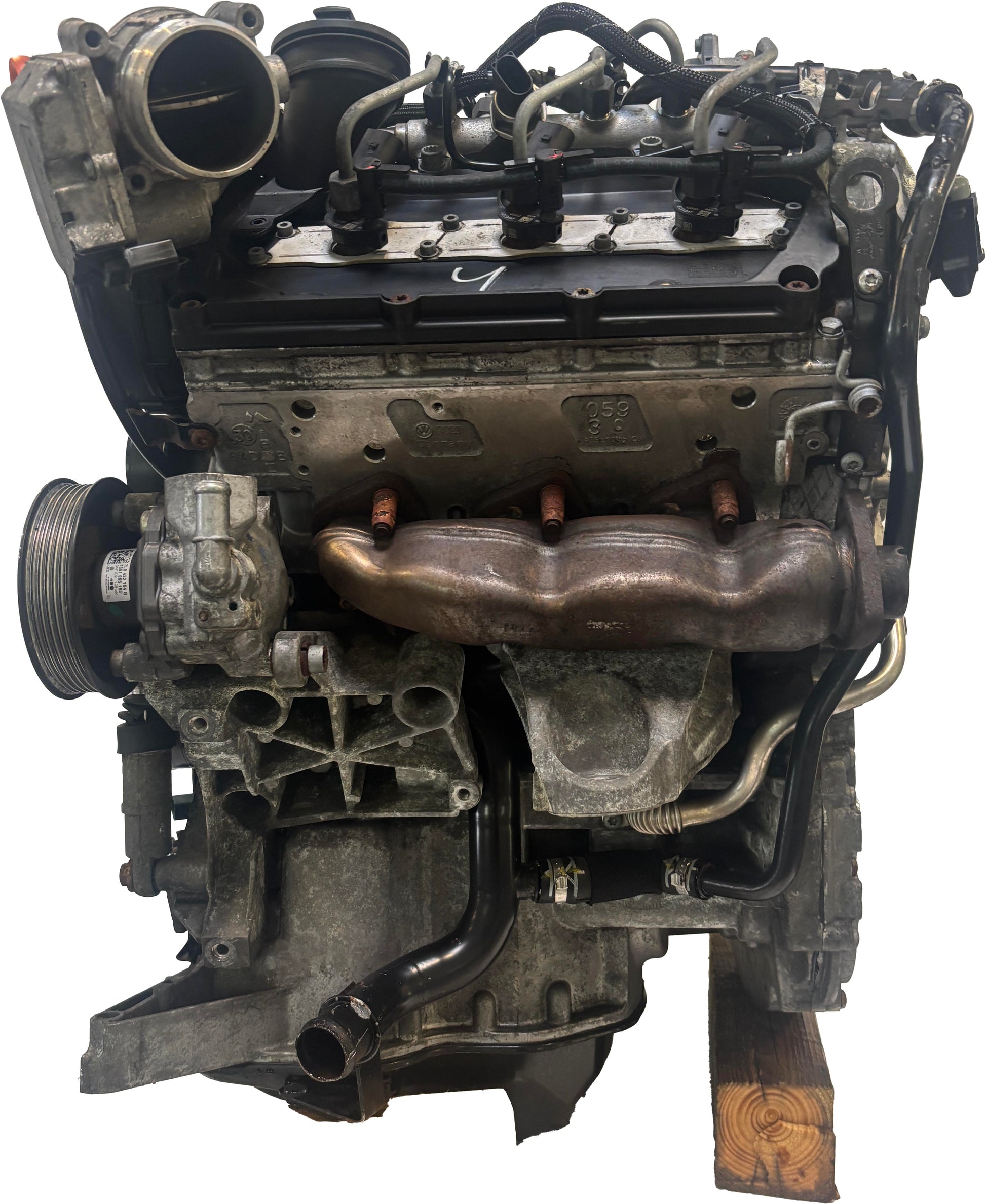 Moteur Pour VW Audi Touareg Q7 3,0 TDI V6 CATA CAT CASA CAS 059100034T d'occasion - Moteur Auto Usagé