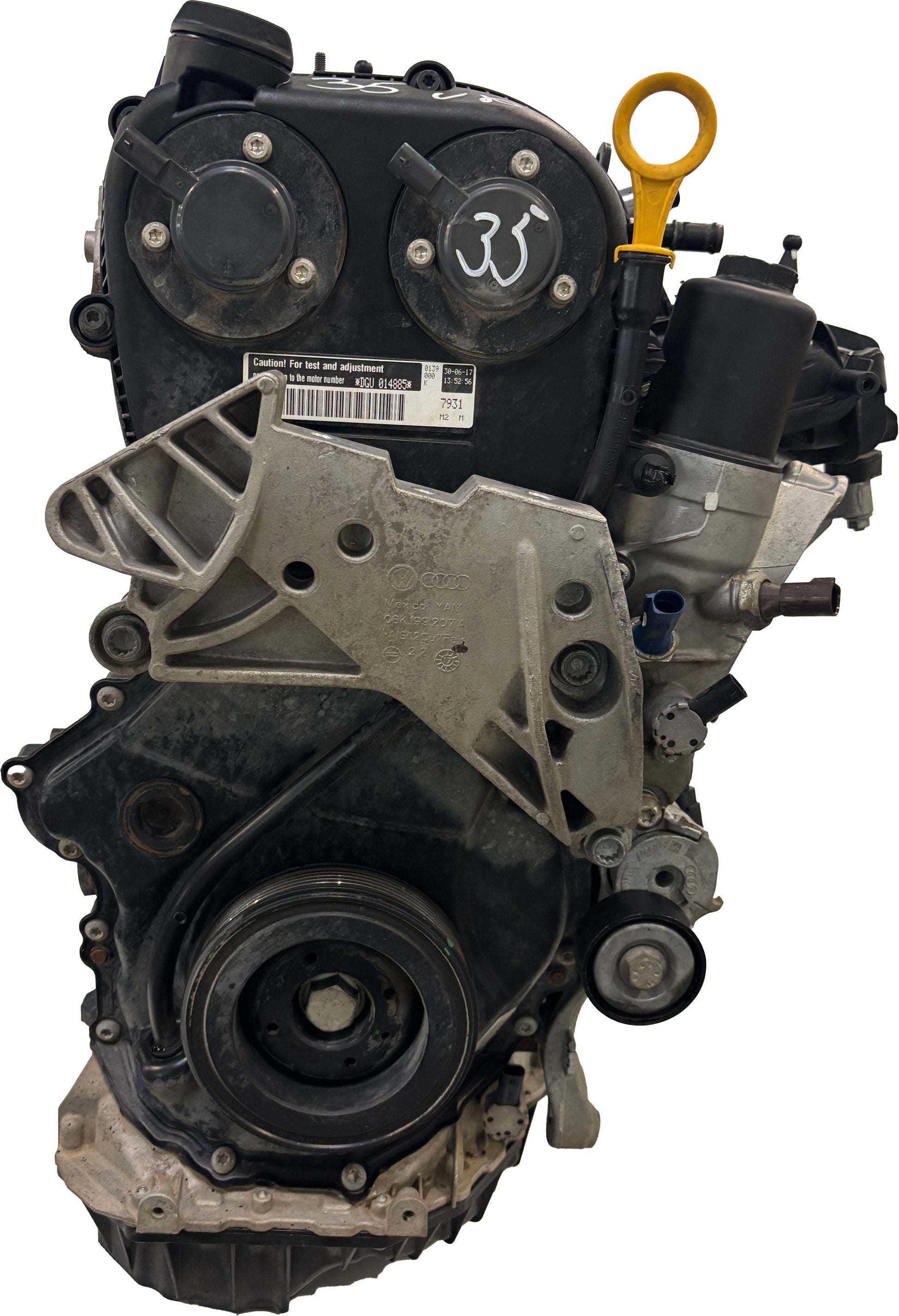 Moteur Pour VW Tiguan 2,0 TSI DGUA DGU CZP DKZ 06K100035T d'occasion - Moteur Auto Usagé
