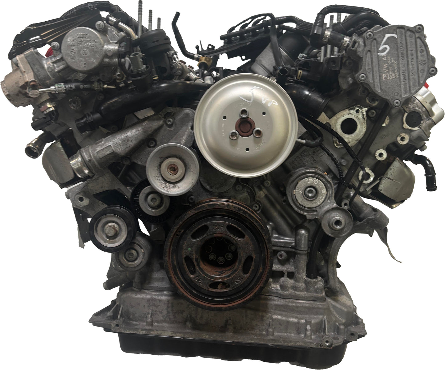 Moteur Pour Audi A8 D4 A4 B8 A5 A6 C7A7 Q7 3,0 TFSI CREC CRE 06E100037C d'occasion - Moteur Auto Usagé