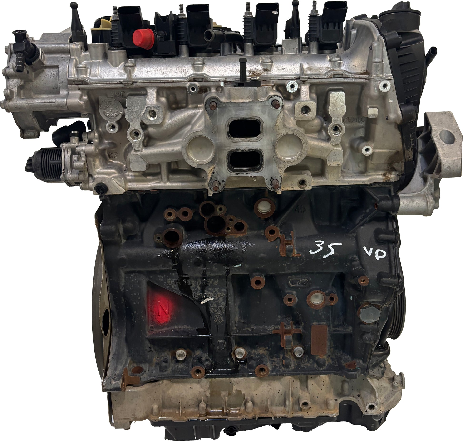 Moteur Pour VW Tiguan 2,0 TSI DGUA DGU CZP DKZ 06K100035T d'occasion - Moteur Auto Usagé
