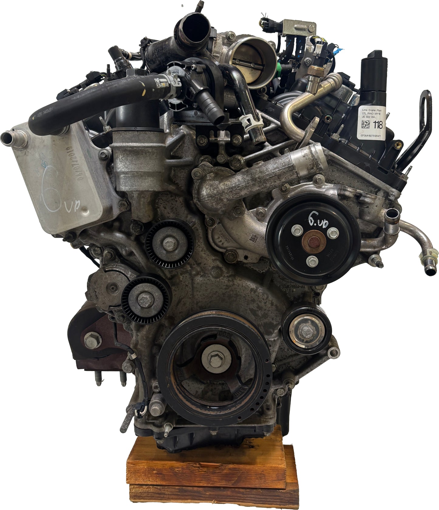 Moteur Pour Ford F150 F-150 2,7 EcoBoost T27PD0X JT4Z-6007-B d'occasion - Moteur Auto Usagé