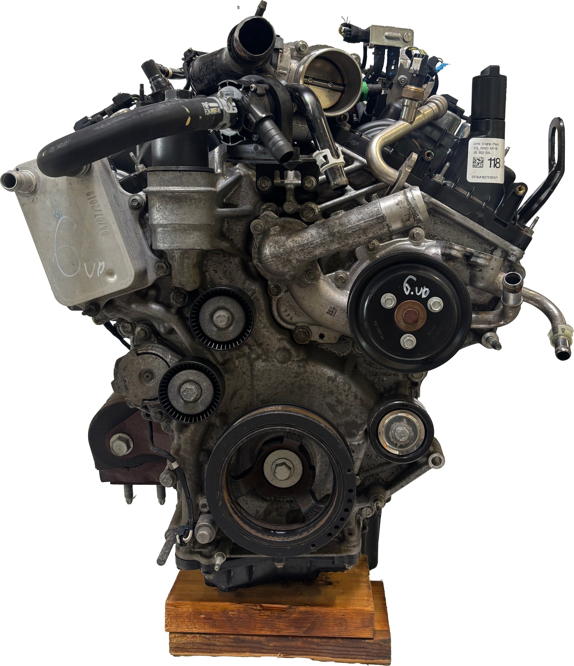 Moteur Pour Ford F150 F-150 2,7 EcoBoost T27PD0X JT4Z-6007-B d'occasion - Moteur Auto Usagé