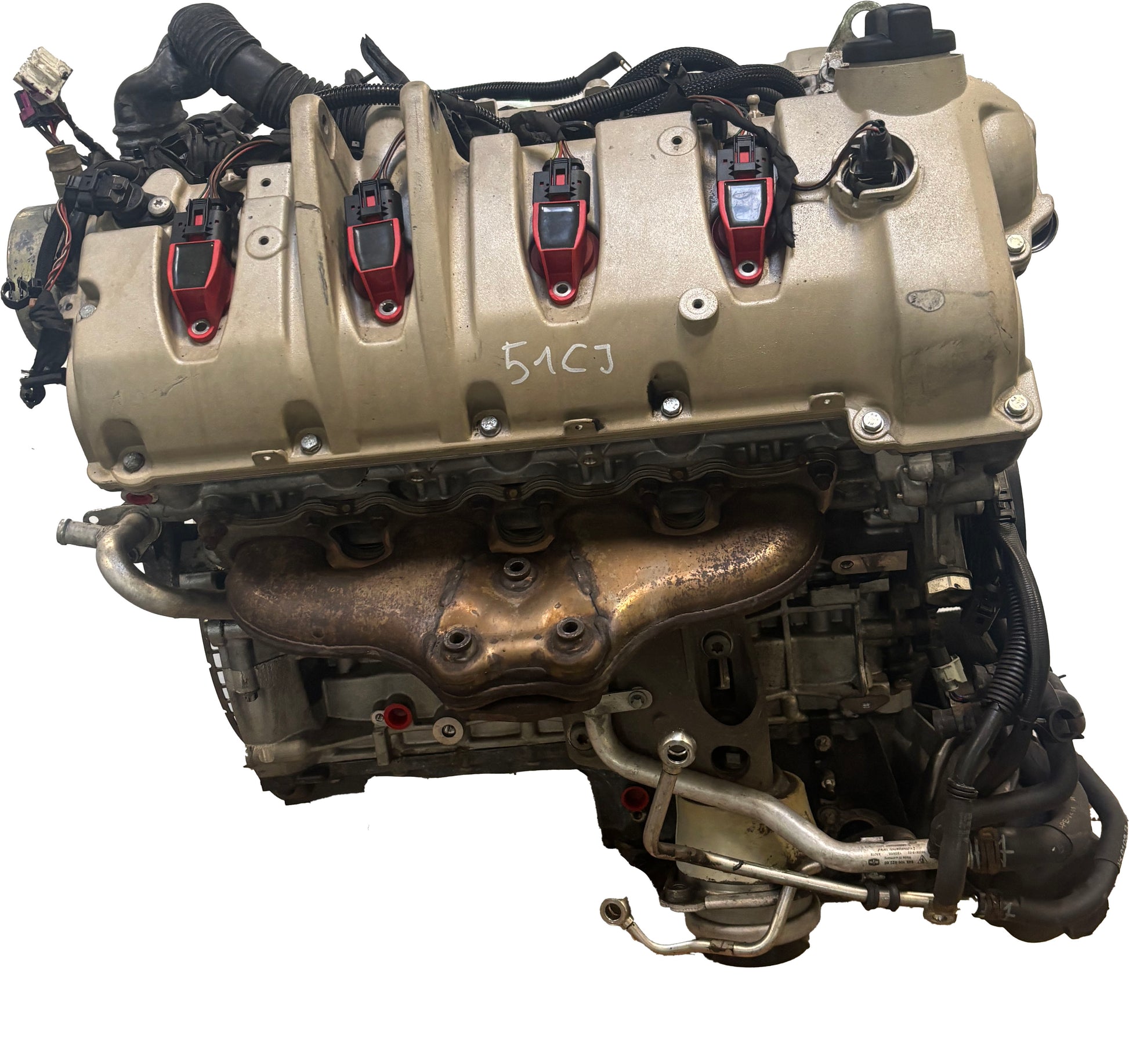 Moteur Pour Porsche Cayenne 92A 4,8 Turbo M48.52 M48 48.52 d'occasion - Moteur Auto Usagé
