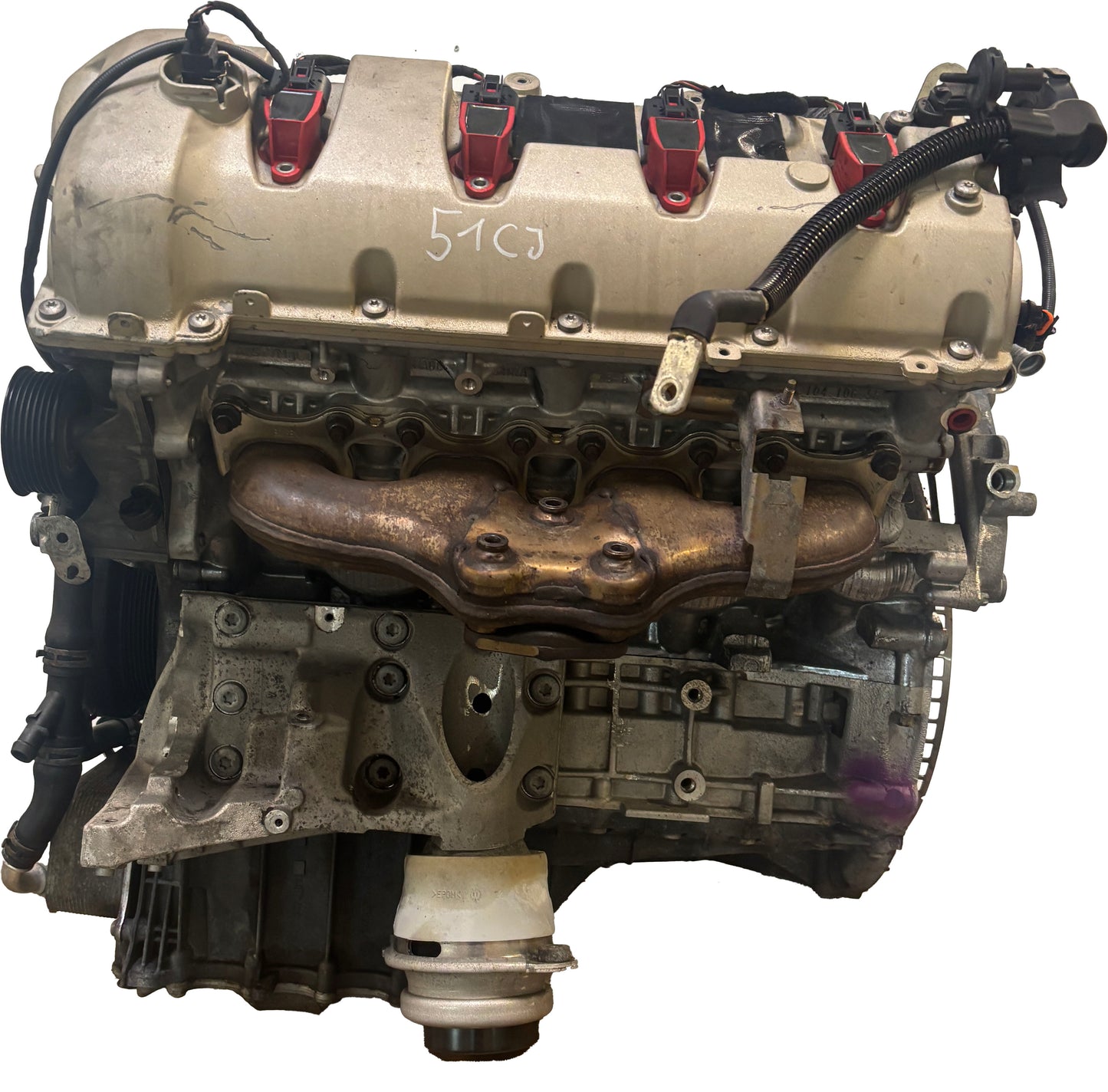 Moteur Pour Porsche Cayenne 92A 4,8 Turbo M48.52 M48 48.52 d'occasion - Moteur Auto Usagé