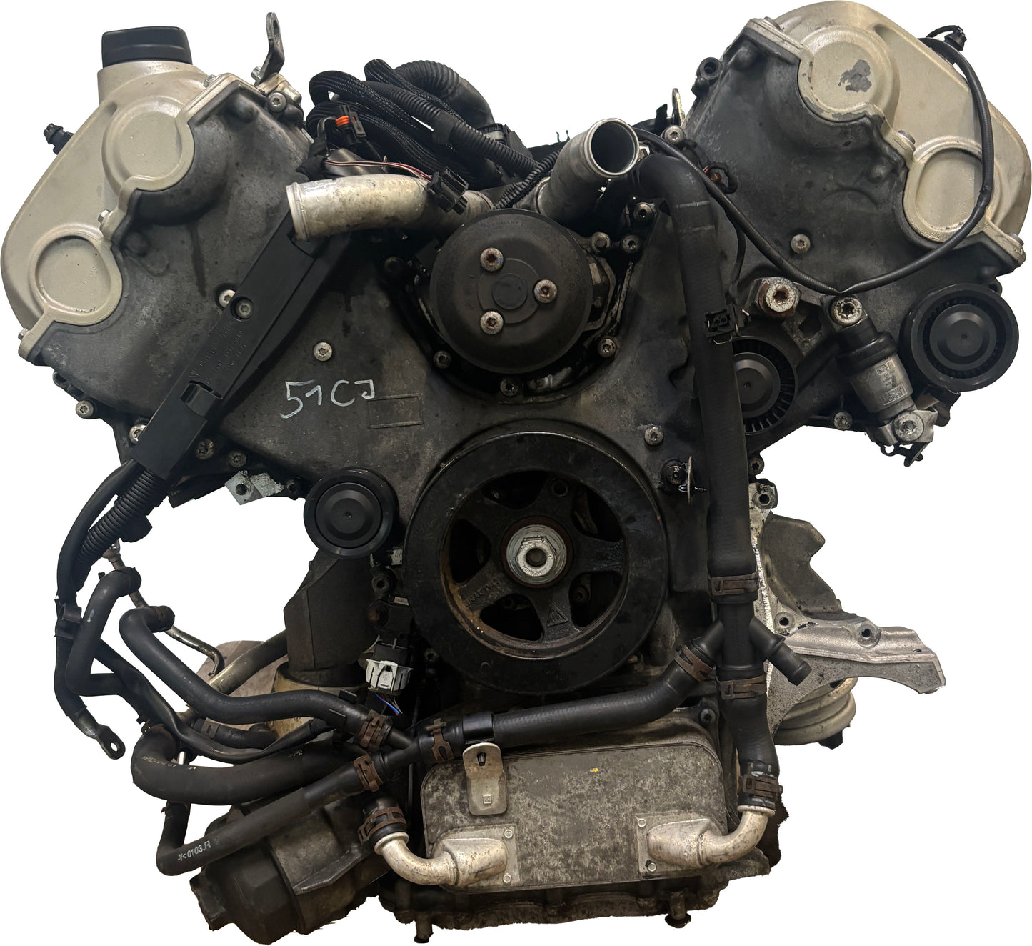Moteur Pour Porsche Cayenne 92A 4,8 Turbo M48.52 M48 48.52 d'occasion - Moteur Auto Usagé