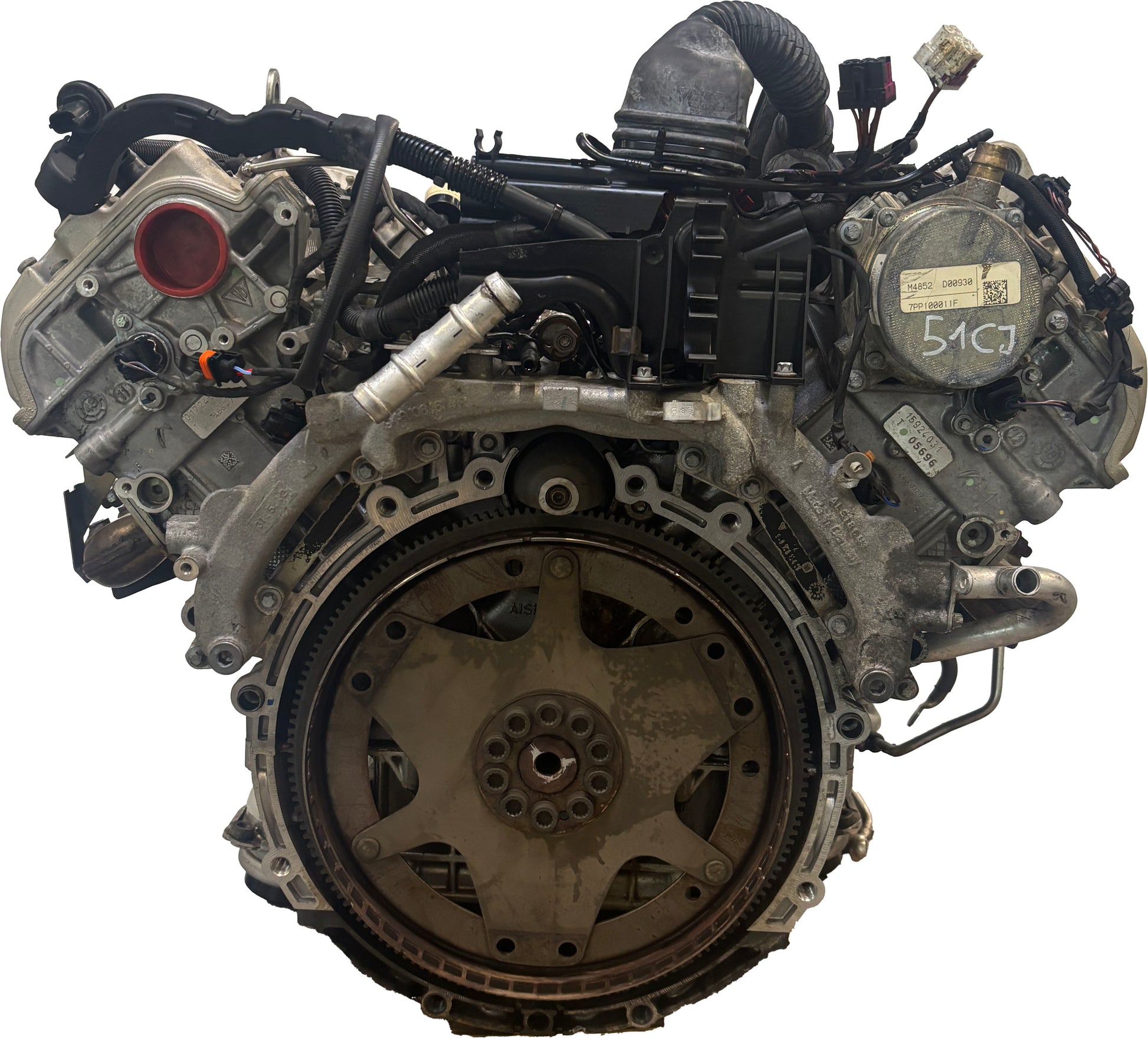 Moteur Pour Porsche Cayenne 92A 4,8 Turbo M48.52 M48 48.52 d'occasion - Moteur Auto Usagé