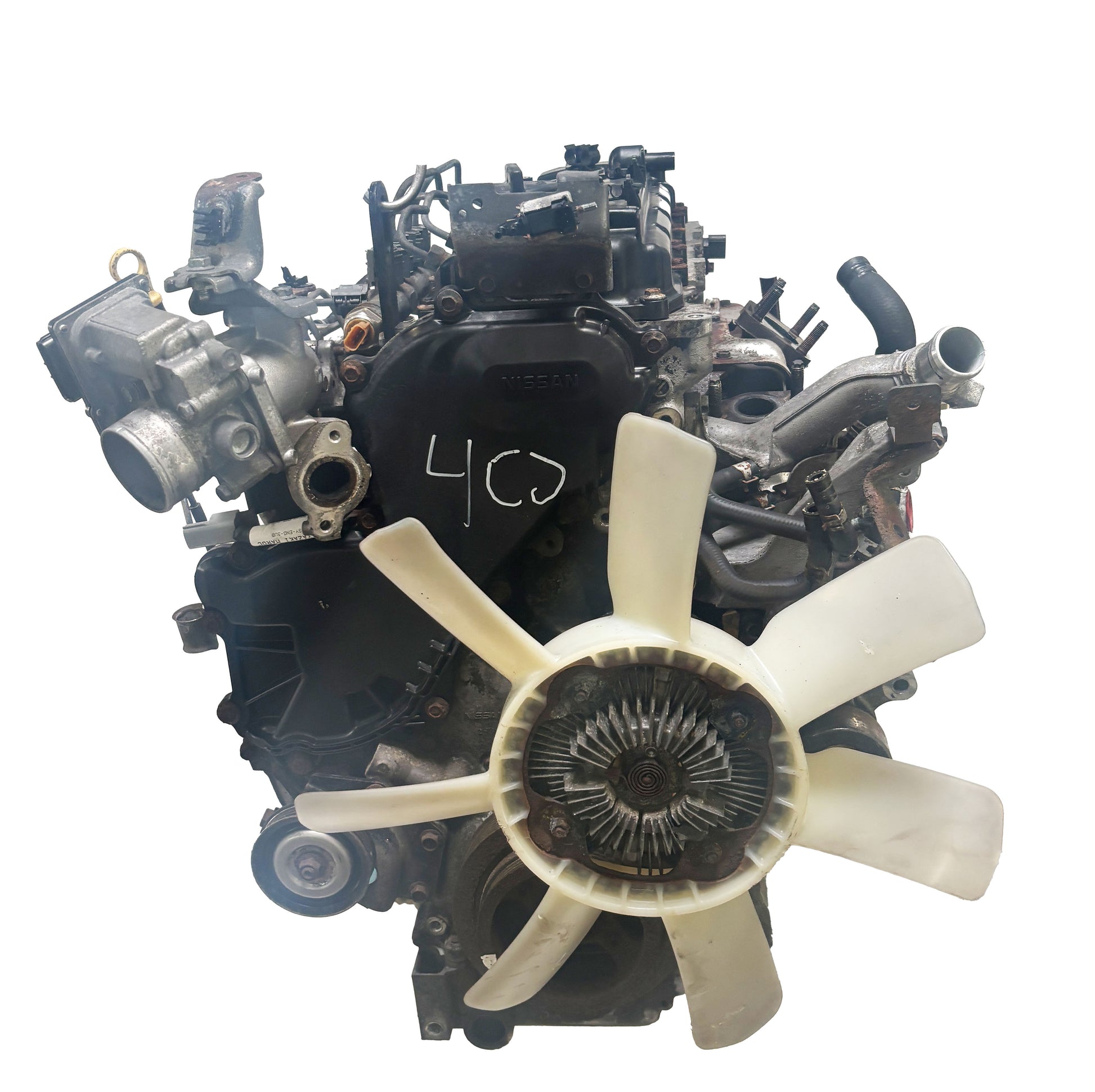 Moteur Nissan Navara Mk2 D40 2,5 dCi 4WD YD25DDTi YD25 101025X00A d'occasion - Moteur Auto Usagé