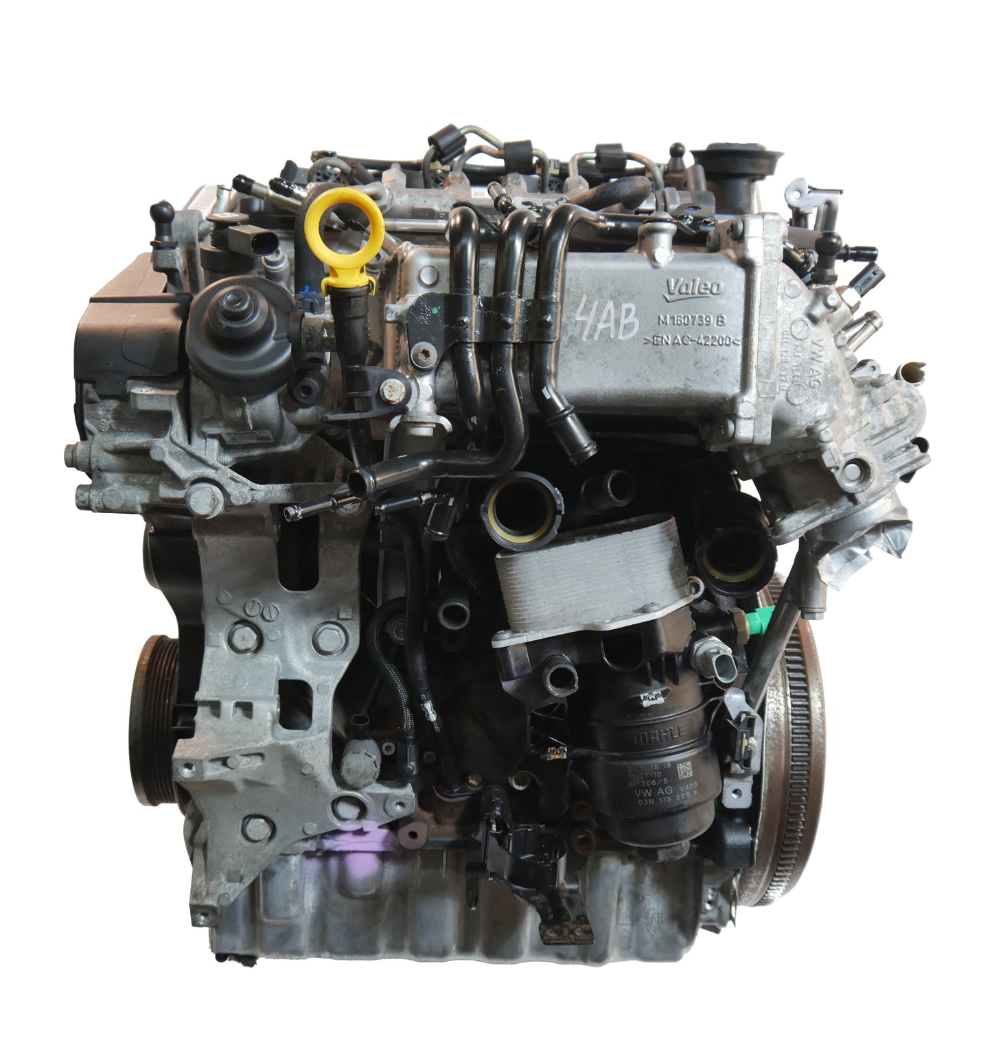 Moteur Seat Skoda VW Ateca Leon Octavia T-Roc 2,0 TDI DFFA DFF 04L100037T d'occasion - Moteur Auto Usagé