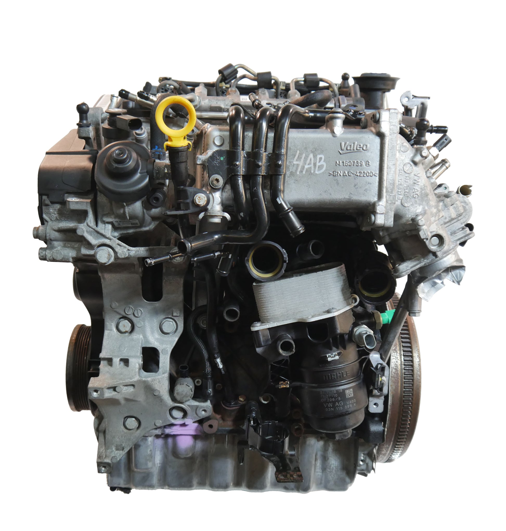 Moteur Seat Skoda VW Ateca Leon Octavia T-Roc 2,0 TDI DFFA DFF 04L100037T d'occasion - Moteur Auto Usagé