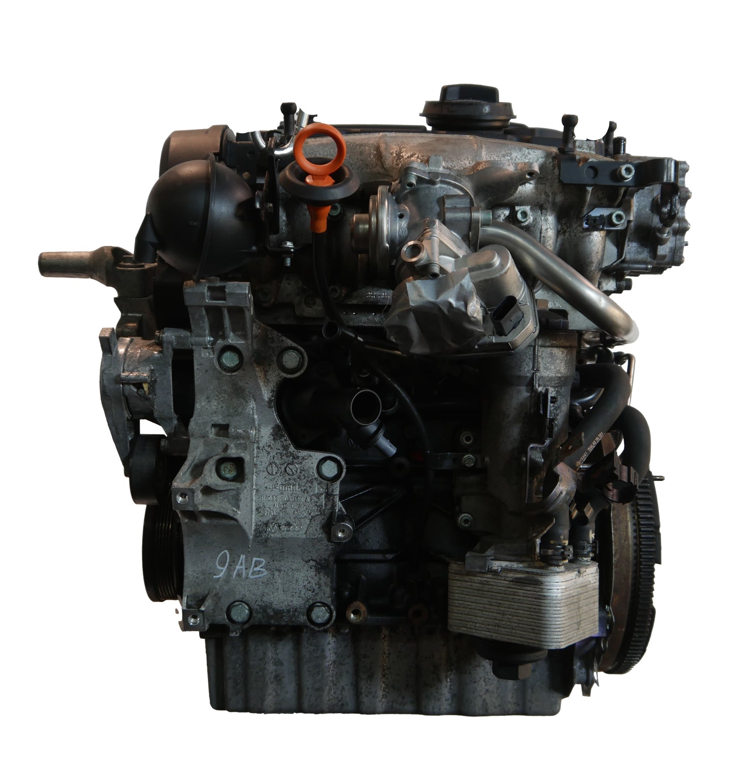 Moteur Pour Audi Seat Skoda A3 Toledo Superb 2,0 TDI BKD 03G100098BX d'occasion - Moteur Auto Usagé