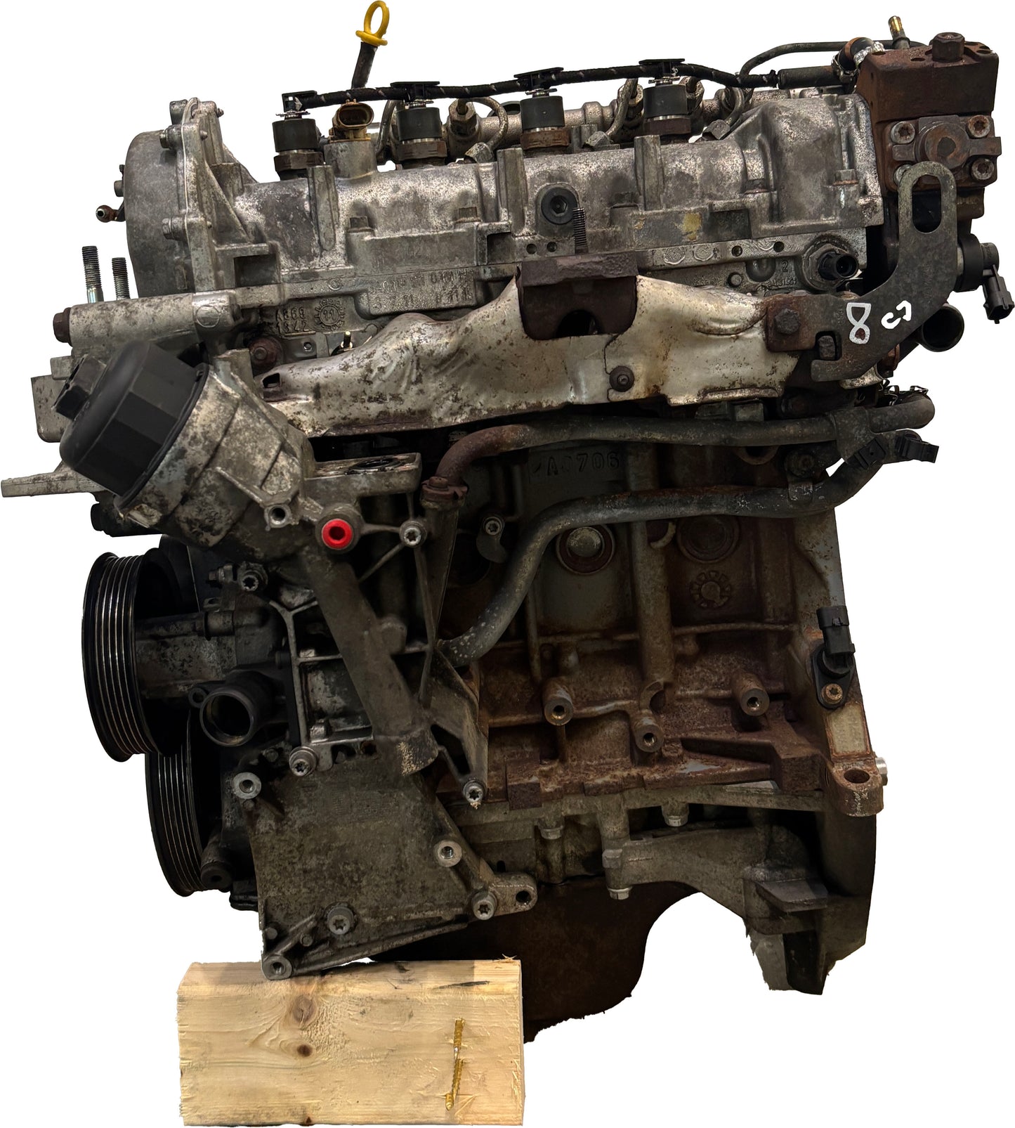 Moteur Pour Peugeot Bipper Tepee 1,3 HDi F13DTE5 FHZ 0135SX 1629118080 d'occasion - Moteur Auto Usagé