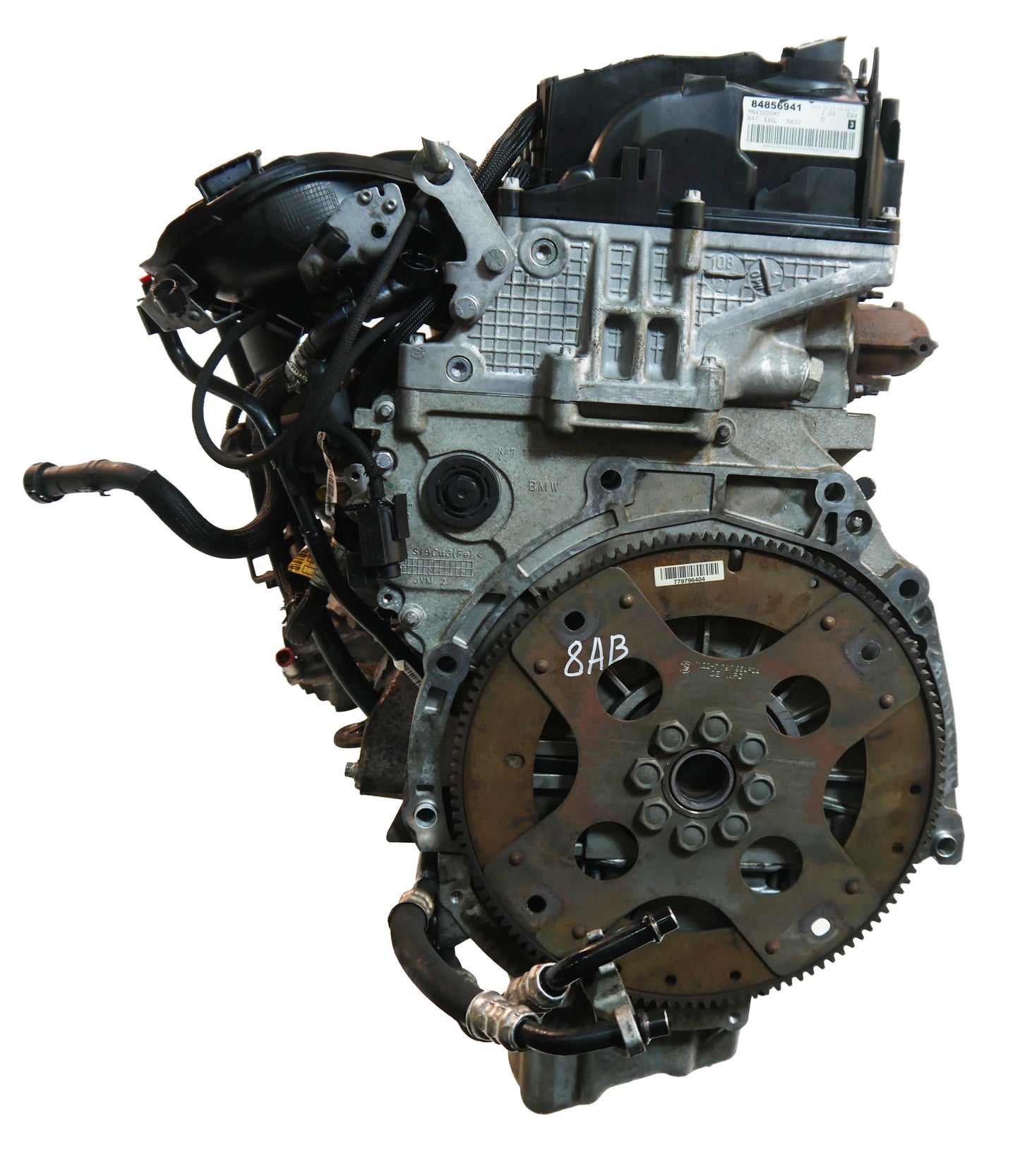 Moteur BMW Série 5 E60 2,0 520d N47D20A N47 N47D20O0 11002146543 11002146544 d'occasion - Moteur Auto Usagé