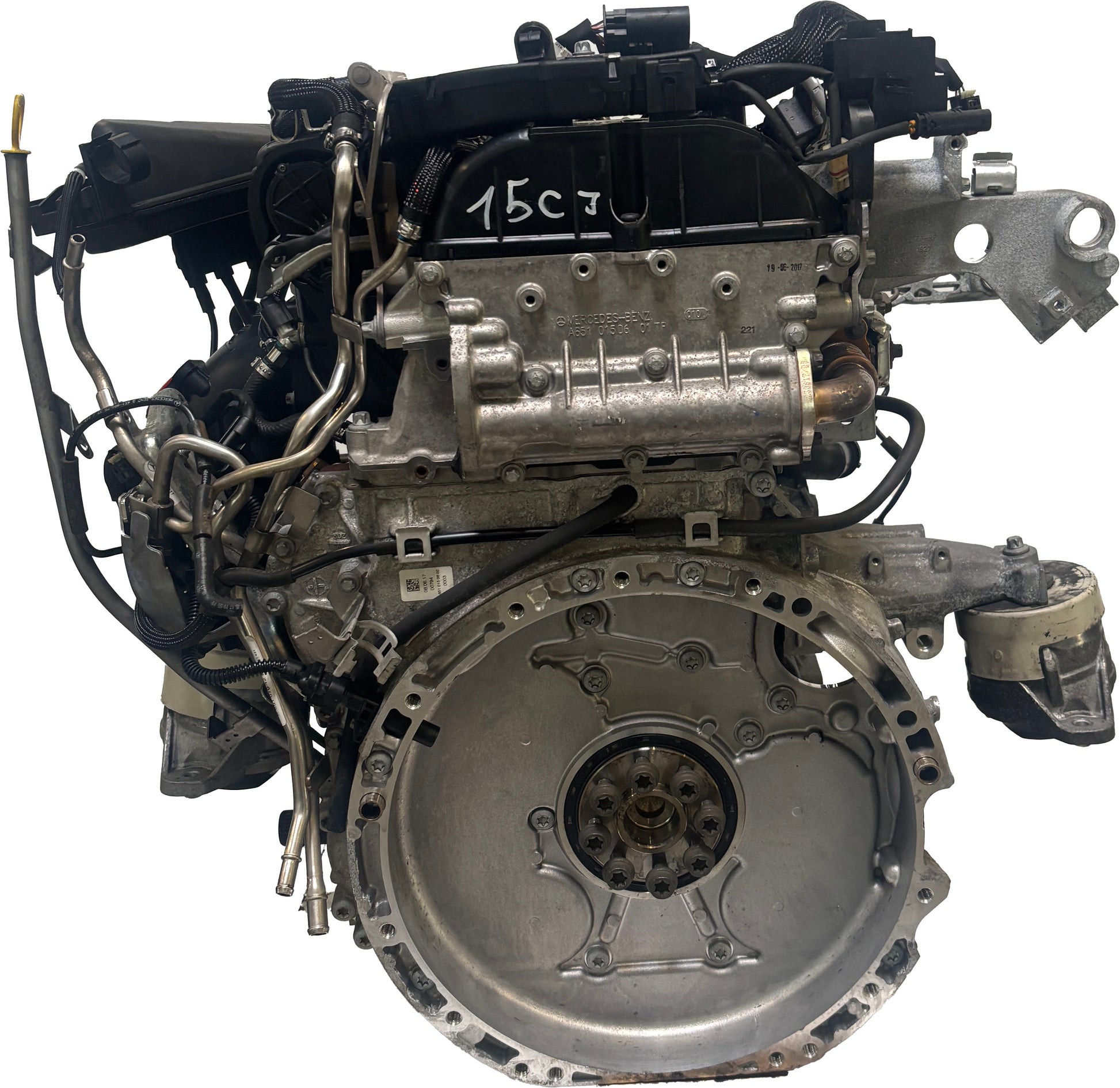 Moteur Pour Mercedes GLC C253 2,2 CDI OM651.921 OM651 651.921 A6510104514 d'occasion - Moteur Auto Usagé