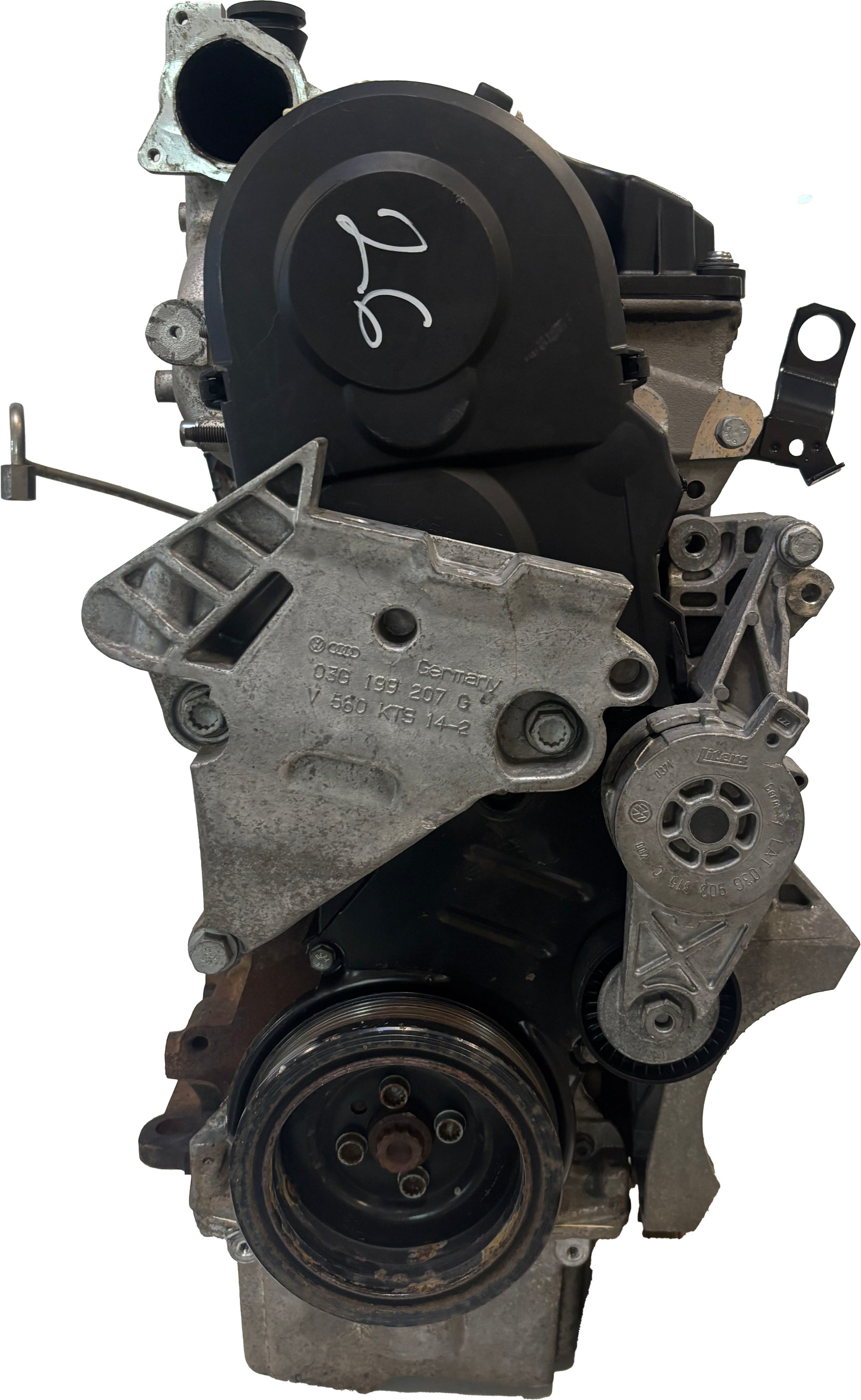 Moteur Pour Audi Seat Skoda VW A3 Leon Golf V 1,9 TDI BXE 03G100098MX d'occasion - Moteur Auto Usagé