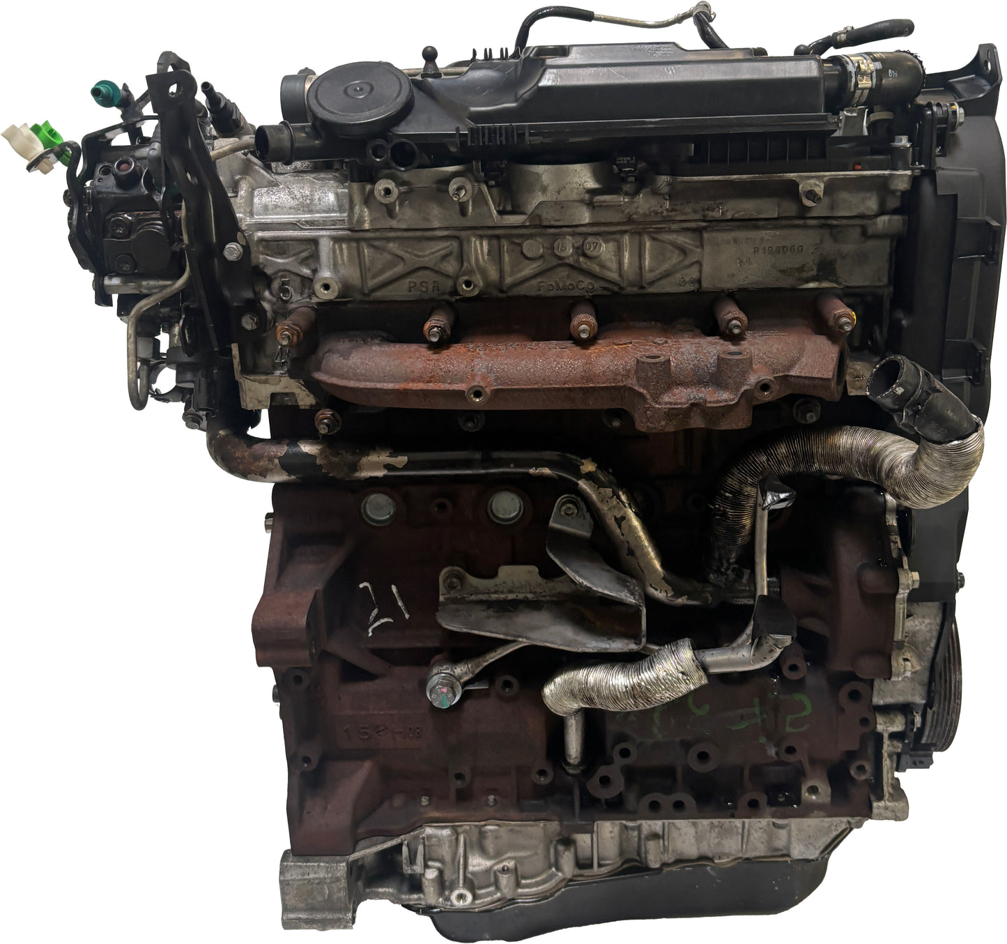 Moteur Pour Citroën Peugeot C-Crosser 2,2 HDi DW12MTED4 4HN 0135PS 1611740780 d'occasion - Moteur Auto Usagé