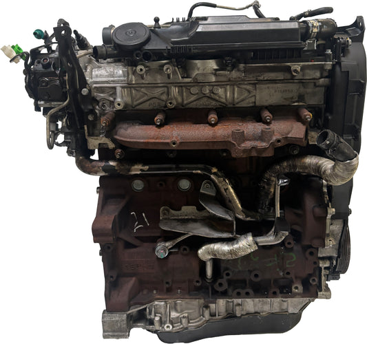 Moteur Pour Citroën Peugeot C-Crosser 2,2 HDi DW12MTED4 4HN 0135PS 1611740780 d'occasion - Moteur Auto Usagé