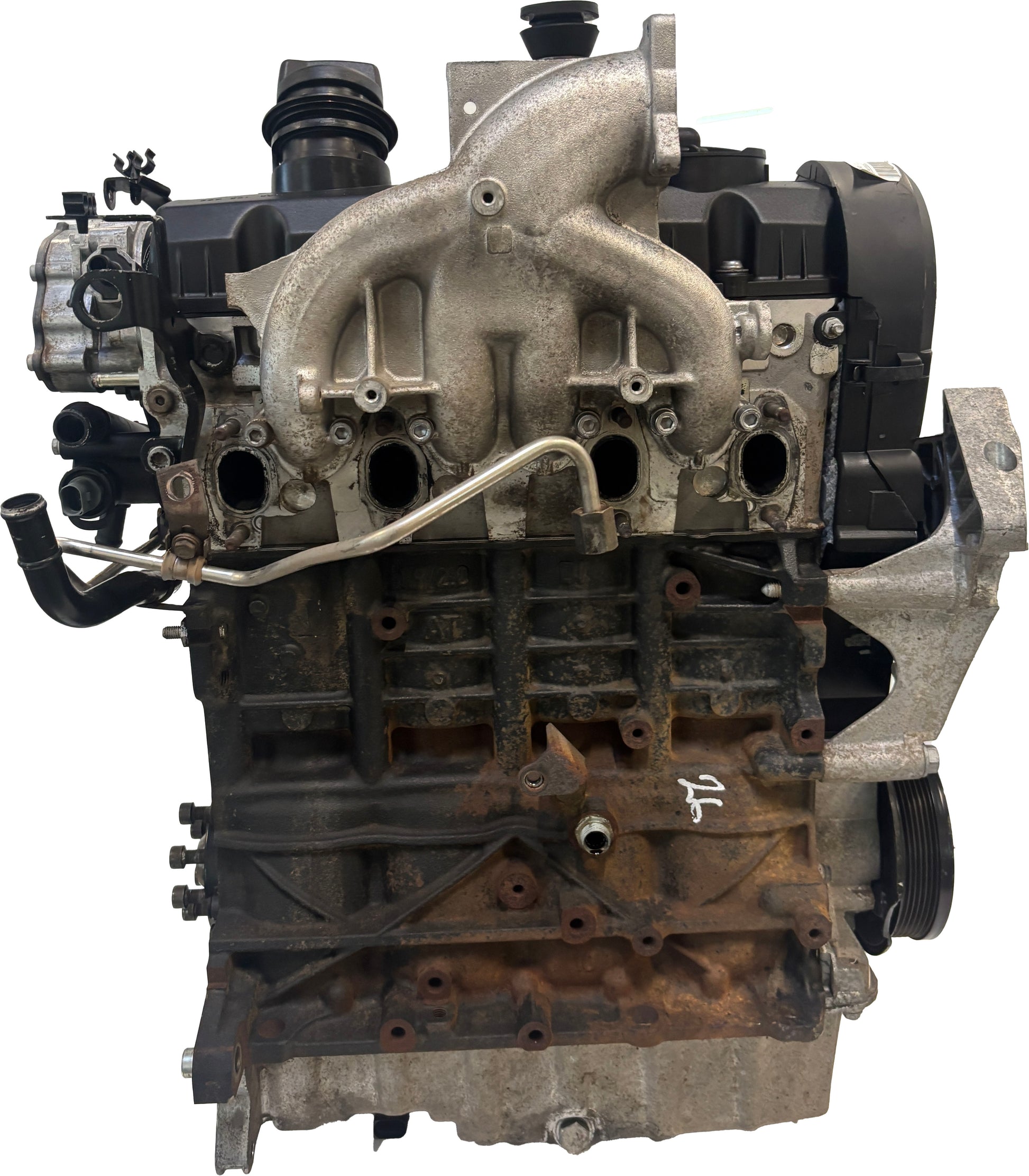 Moteur Pour Audi Seat Skoda VW A3 Leon Golf V 1,9 TDI BXE 03G100098MX d'occasion - Moteur Auto Usagé