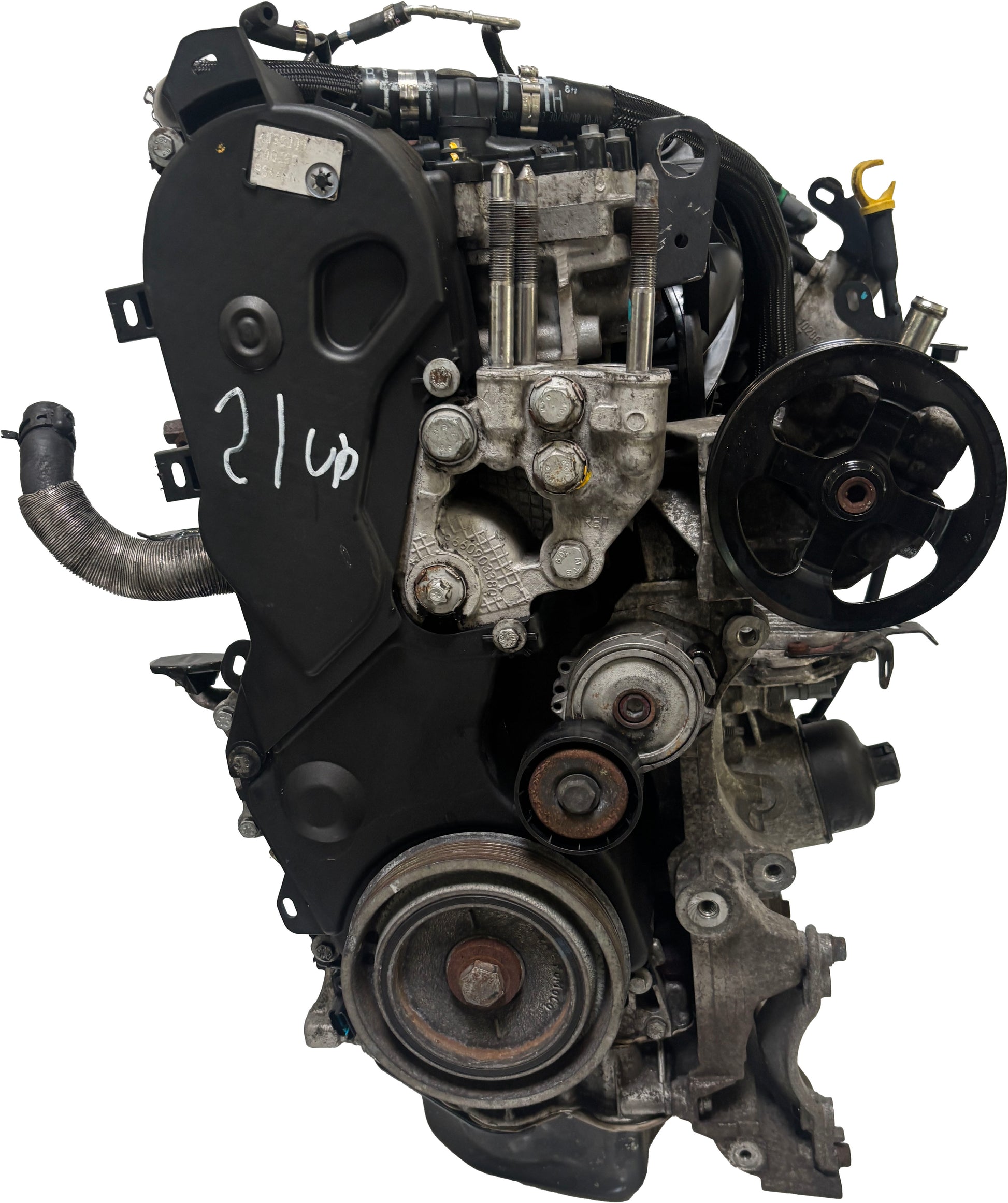 Moteur Pour Citroën Peugeot C-Crosser 2,2 HDi DW12MTED4 4HN 0135PS 1611740780 d'occasion - Moteur Auto Usagé