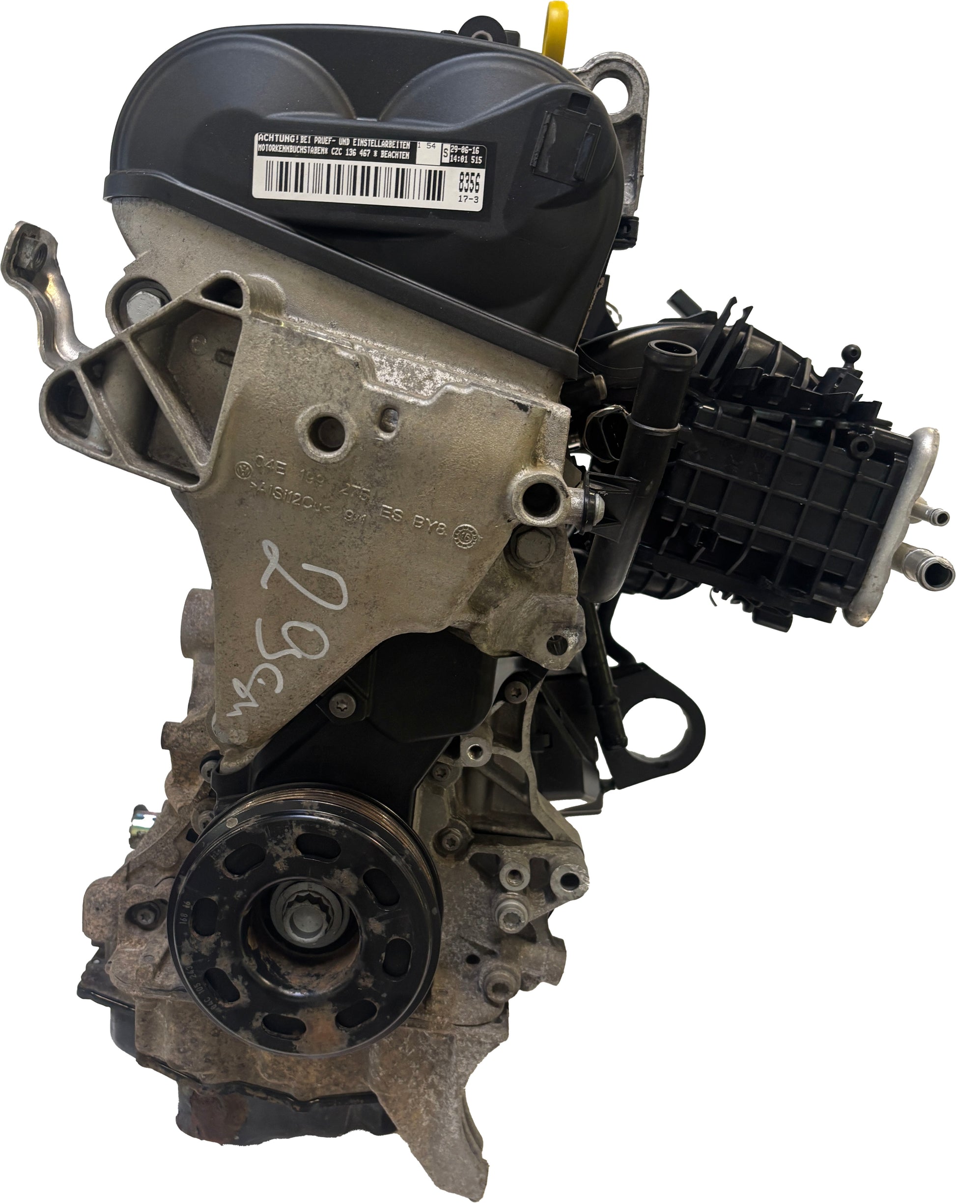 Moteur Pour Audi Seat Skoda A1 Leon Golf VII 1,4 TFSI TSI CZCA CZA 04E100034E d'occasion - Moteur Auto Usagé