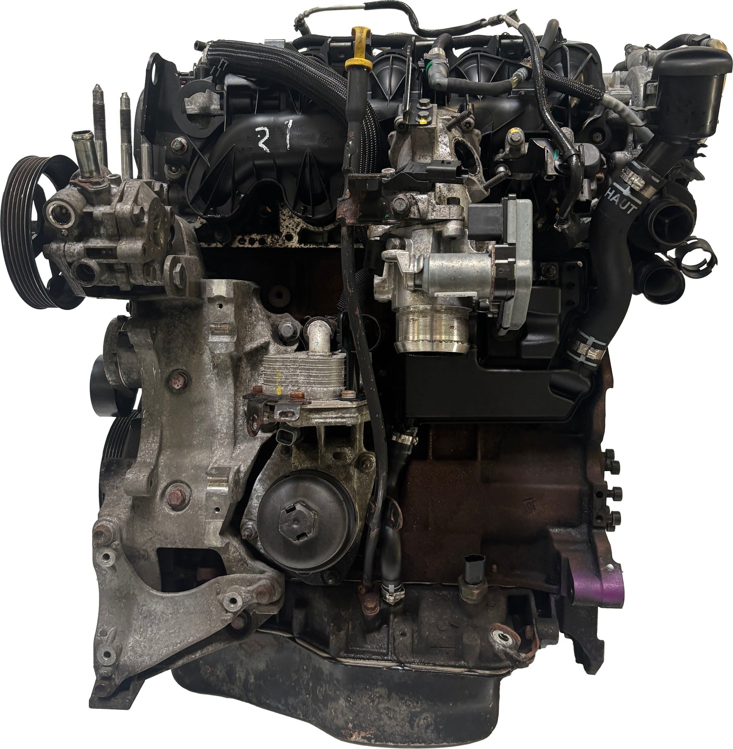 Moteur Pour Citroën Peugeot C-Crosser 2,2 HDi DW12MTED4 4HN 0135PS 1611740780 d'occasion - Moteur Auto Usagé